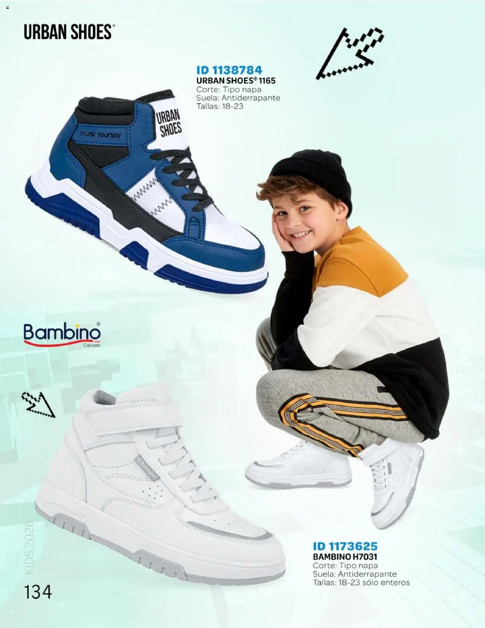 Nuevas ofertas de Price Shoes válidas en toda la República Mexicana desde el 25.04.2026. ¡Encuentra las mejores ofertas en Price Shoes catálogo Kids todo en uno! | Página: 134