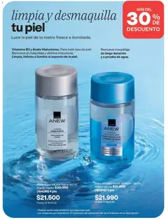 Avon catálogo ciclo 12 -  Vista previa de la revista de la tienda Avon valido desde el 29/07/2026 | Página: 103 | Productos: Agua, Agua micelar, Maquillaje, Desmaquillante