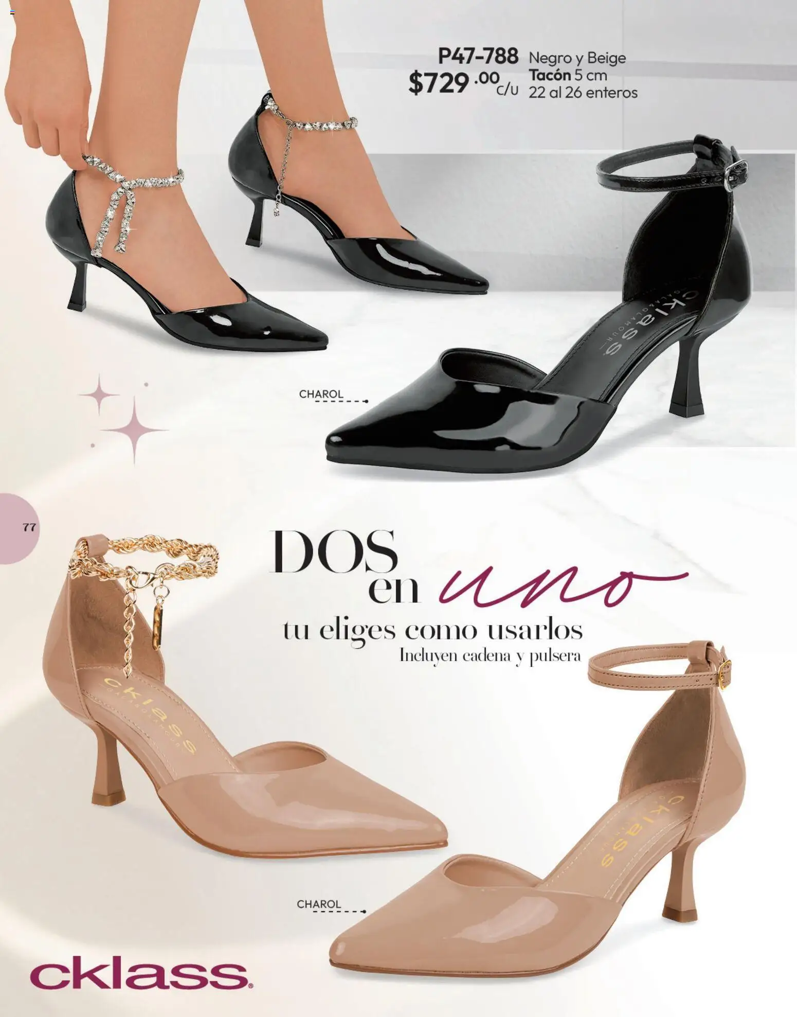 Nuevas ofertas de Cklass válidas en toda la República Mexicana desde el 11/09/2026. ¡Encuentra las mejores ofertas en Cklass catálogo Invierno! | Página: 270 | Productos: Pulsera, Cadena