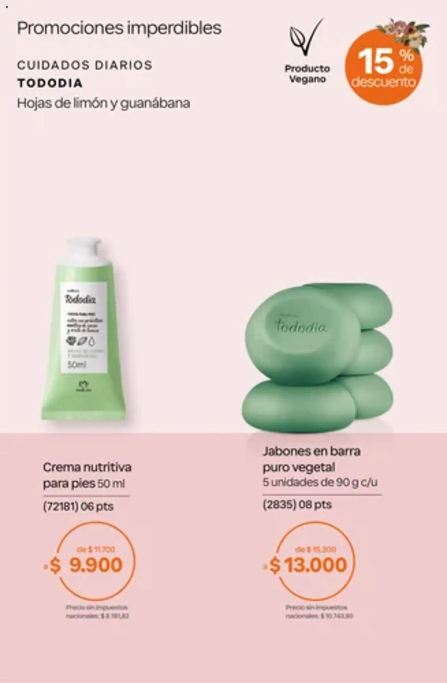 Catálogo Natura Ciclo 14 │ válido desde el 01/10/2026 | Página: 69 | Productos: Diarios, Limón, Crema