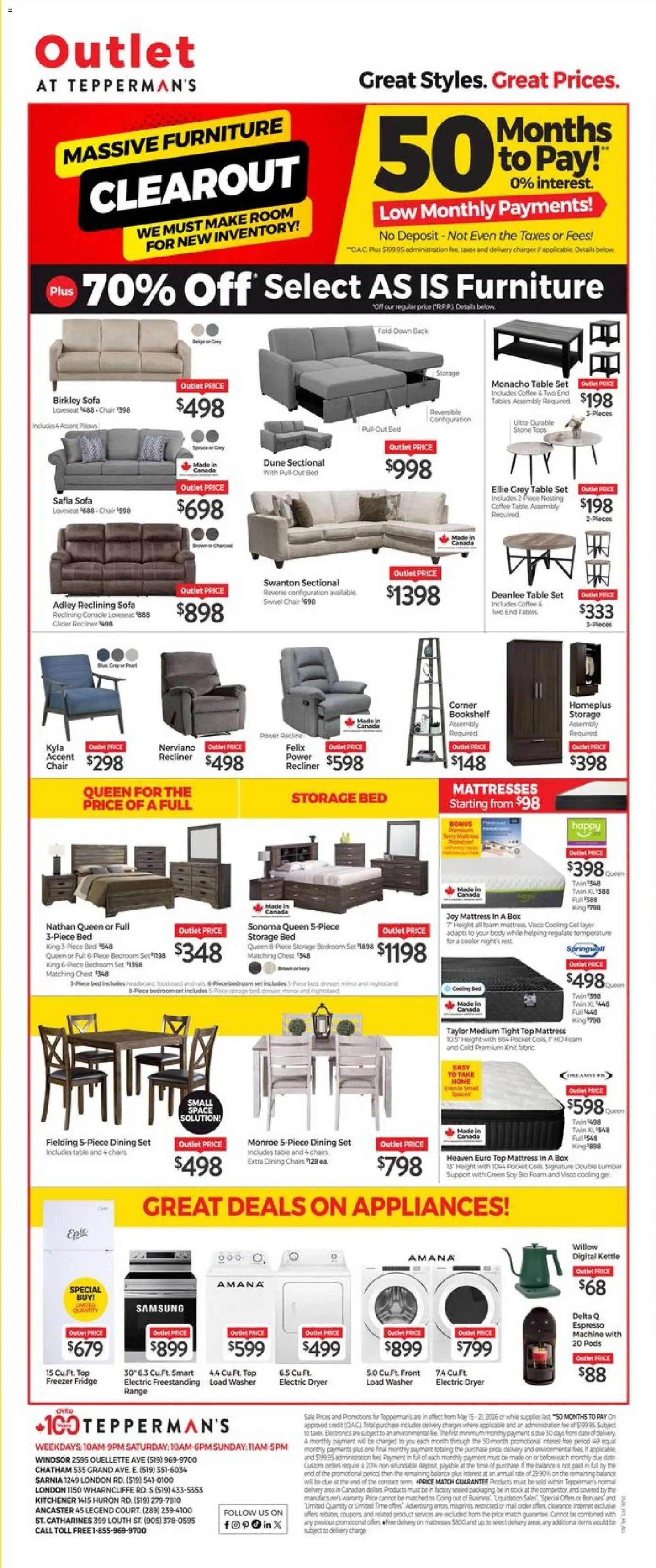 Tepperman's flyer valid from 15.05.2026 | Page: 9