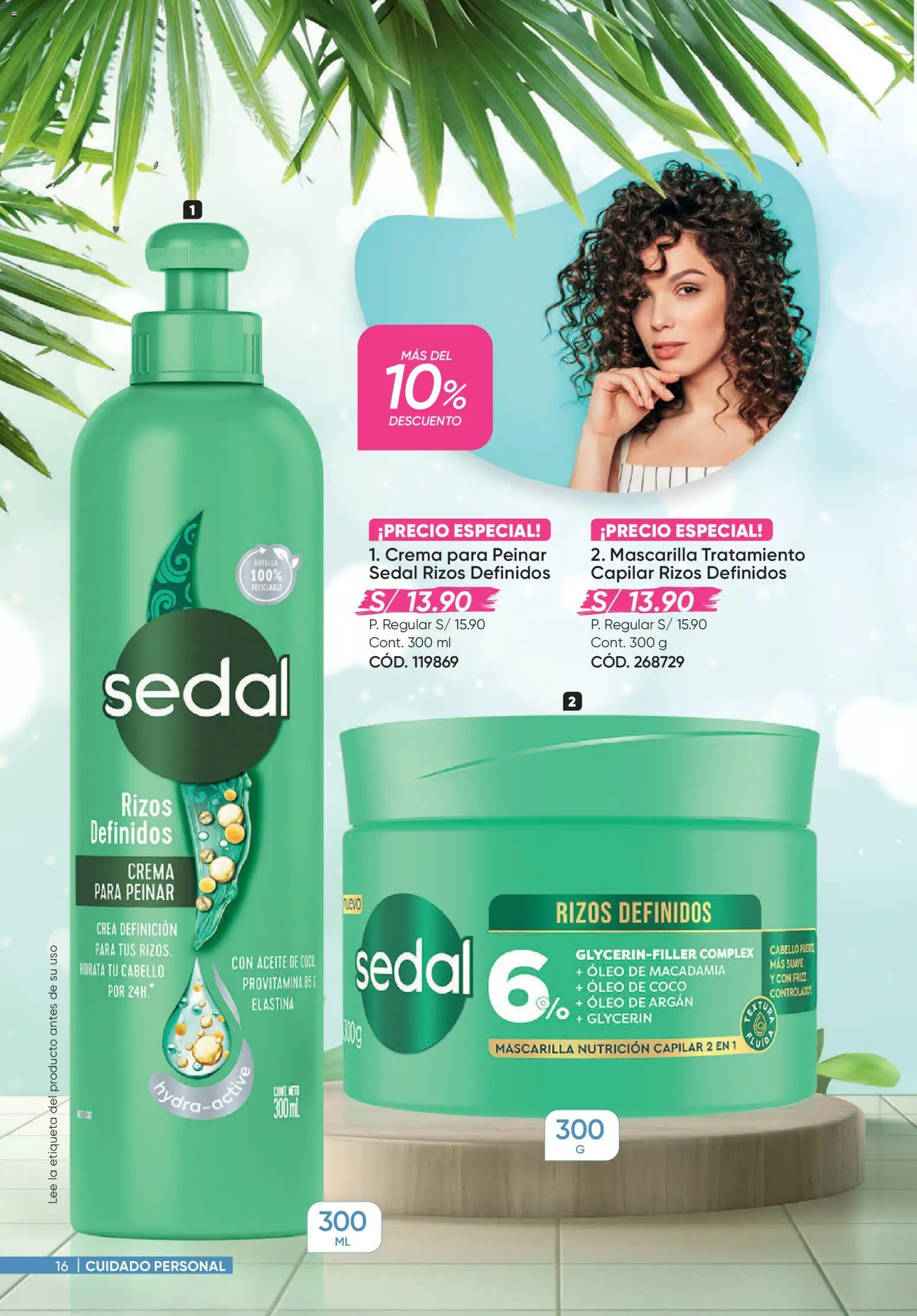 Catálogo Azzorti válido desde 27/07/2026 | Página: 16 | Productos: Aceite, Crema