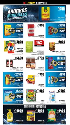 Vista previa Diarco ofertas válido desde el 22/06/2026 | Página: 4 | Productos: Peso, Leche en polvo, Té, Cacao