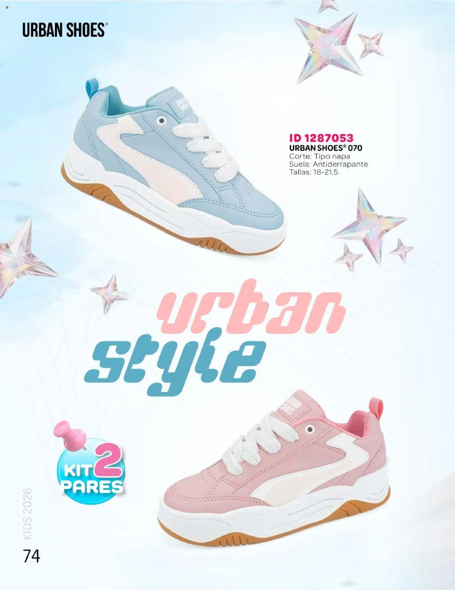 Nuevas ofertas de Price Shoes válidas en toda la República Mexicana desde el 25.04.2026. ¡Encuentra las mejores ofertas en Price Shoes catálogo Kids todo en uno! | Página: 74