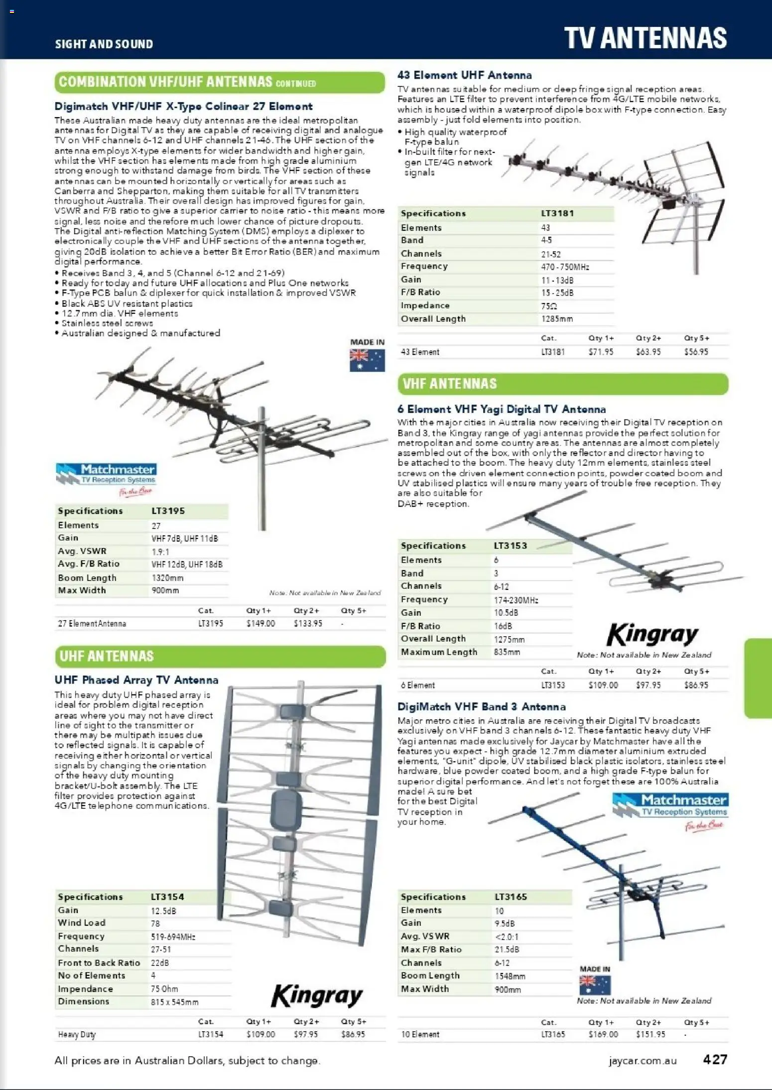 Jaycar catalogue - valid from 31/08/2026 | Page: 425 | Products: Box, Powder, Tv, Mobile