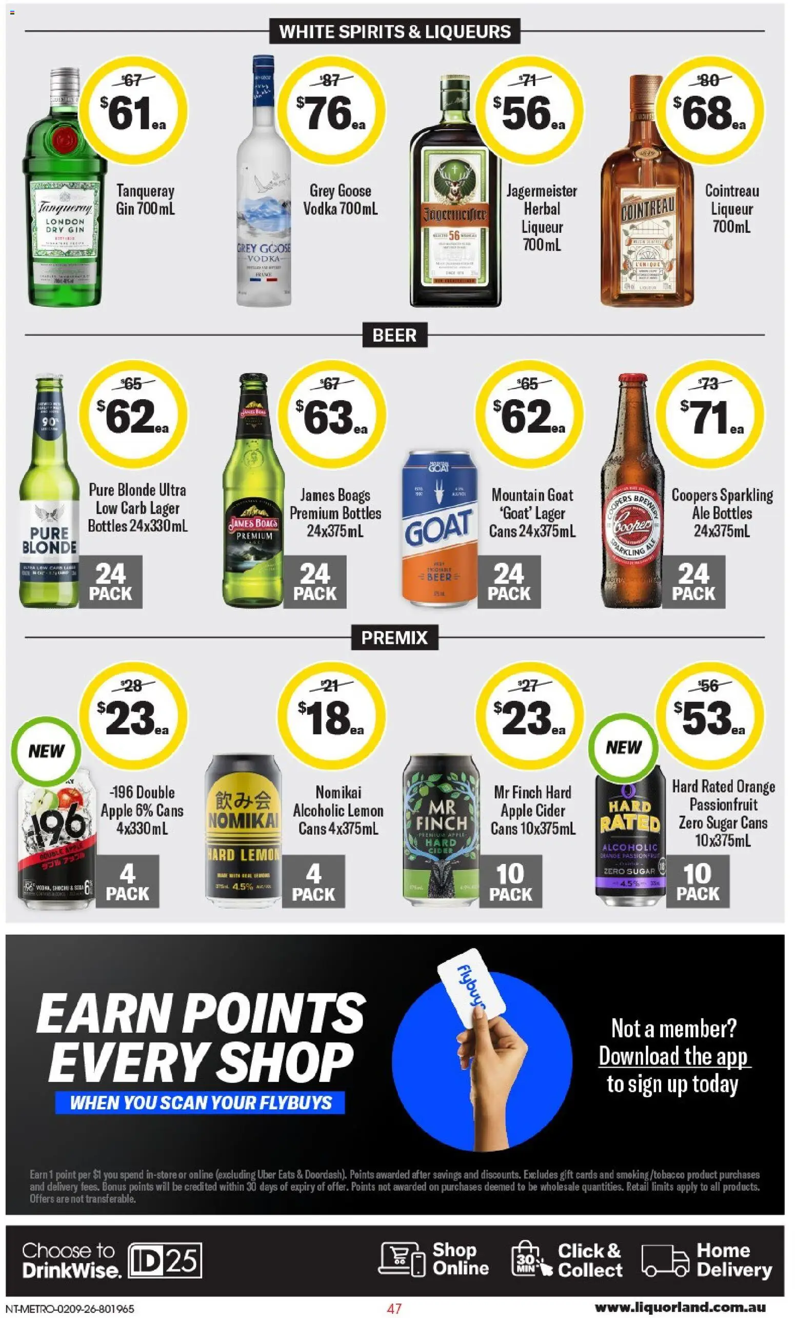 Coles catalogue - valid from 02/09/2026 | Page: 48 | Products: Gin, Sugar, Herbal, Goose