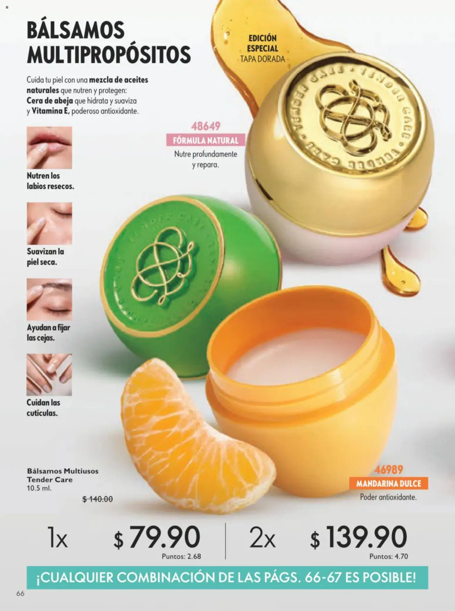 Nuevas ofertas de Oriflame válidas en toda la República Mexicana desde el 11/07/2026. ¡Encuentra las mejores ofertas en Oriflame campaña 10 2026! | Página: 66 | Productos: Cera
