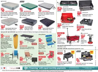 Preview of Canadian Tire weekly flyer from shop Canadian Tire valid from Jul 9, 2026 | Page: 8 | Products: Stove, Grill, Bed, Chair