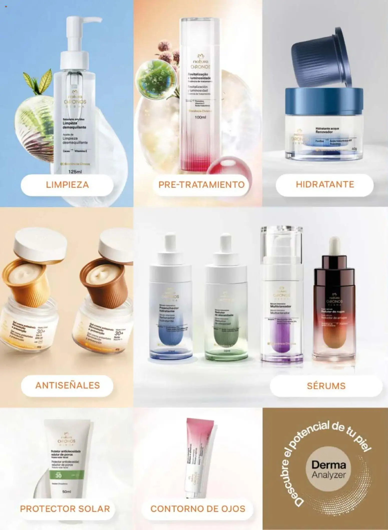 Nuevas ofertas de Natura válidas en toda la República Mexicana desde el 02.04.2026. ¡Encuentra las mejores ofertas en Natura campaña 6 2026! | Página: 100 | Productos: Contorno de ojos, Contorno, Desmaquillante, Protector solar