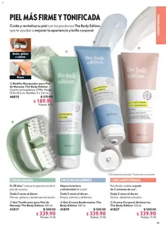 Vista previa de Oriflame campaña 13 2026, nuevo folleto de la tienda, válido en México a partir del 12/09/2026 | Página: 99 | Productos: Crema, Body, Té, Crema corporal