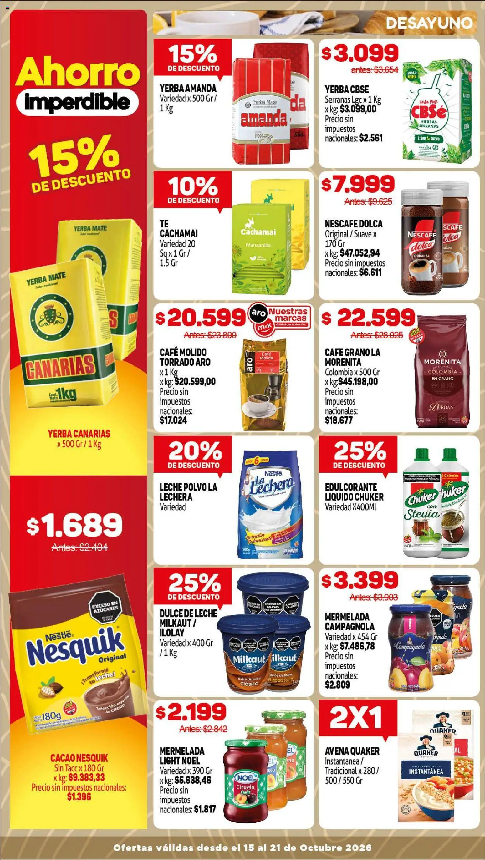Makro ofertas │ válido desde el 15/10/2026 | Página: 8