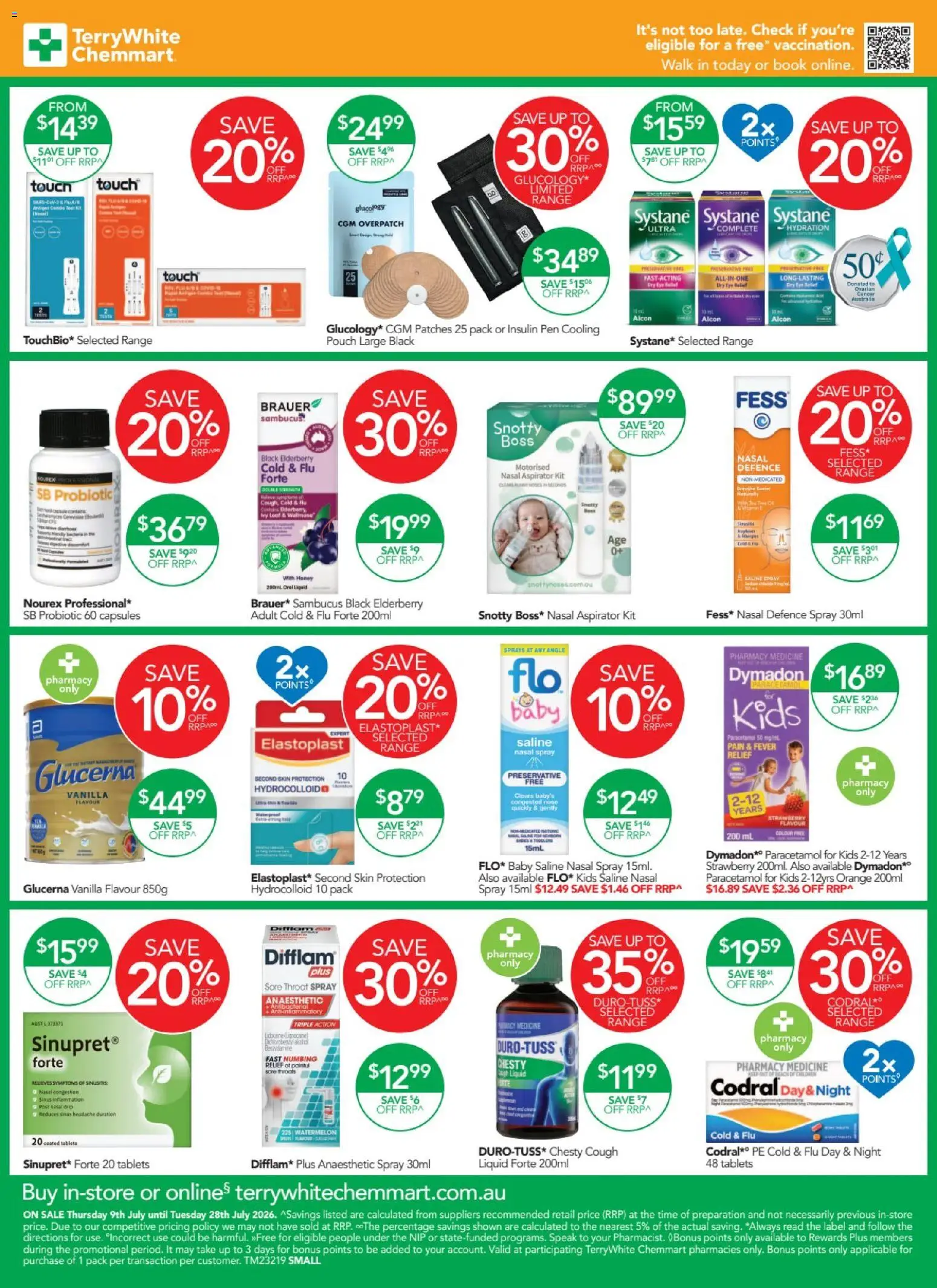 Terry White catalogue - valid from 09/07/2026 | Page: 2 | Products: Honey, Nasal spray, Sinus, Tablets