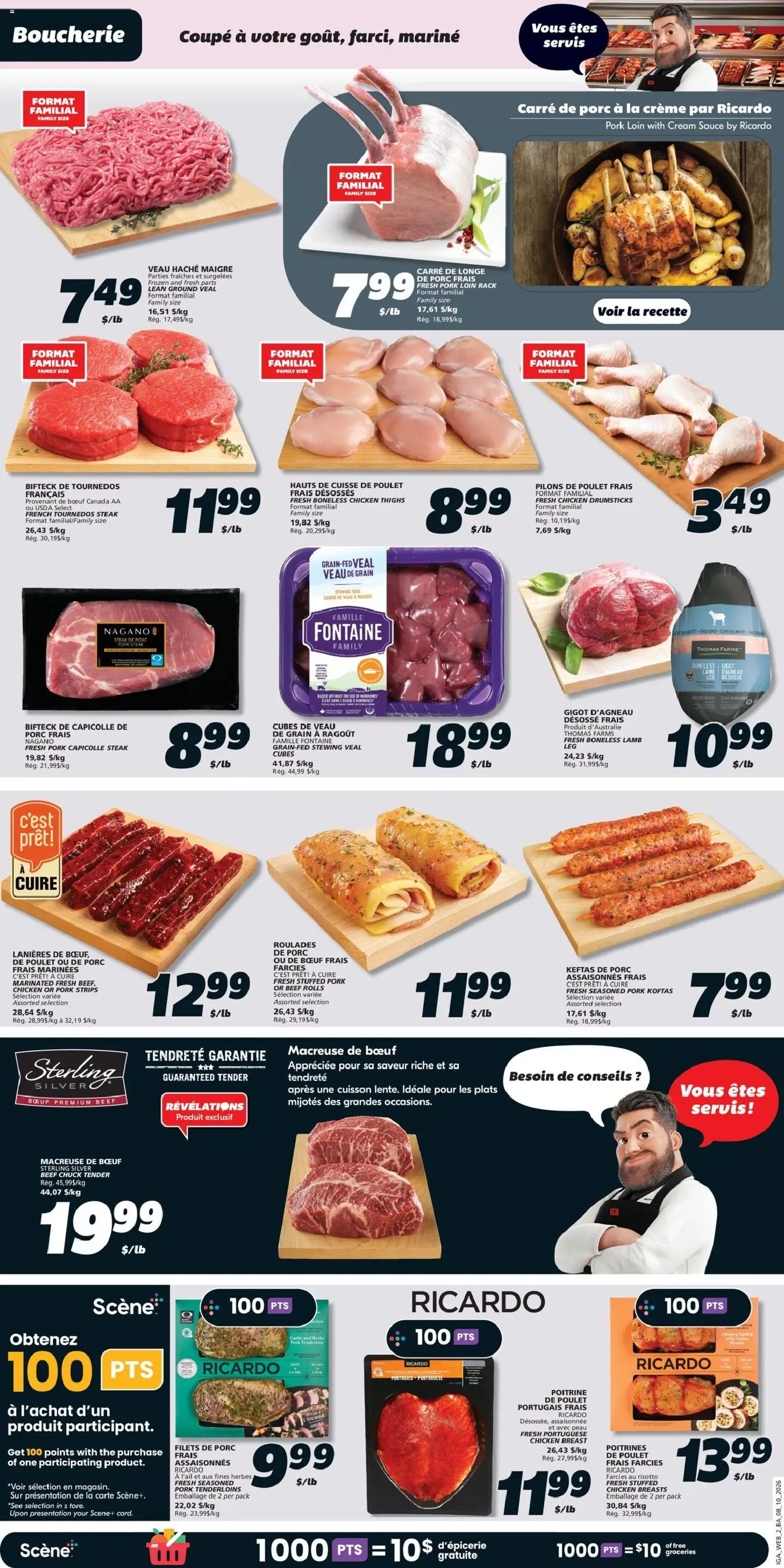 IGA flyer valid from Oct 8, 2026 | Page: 6