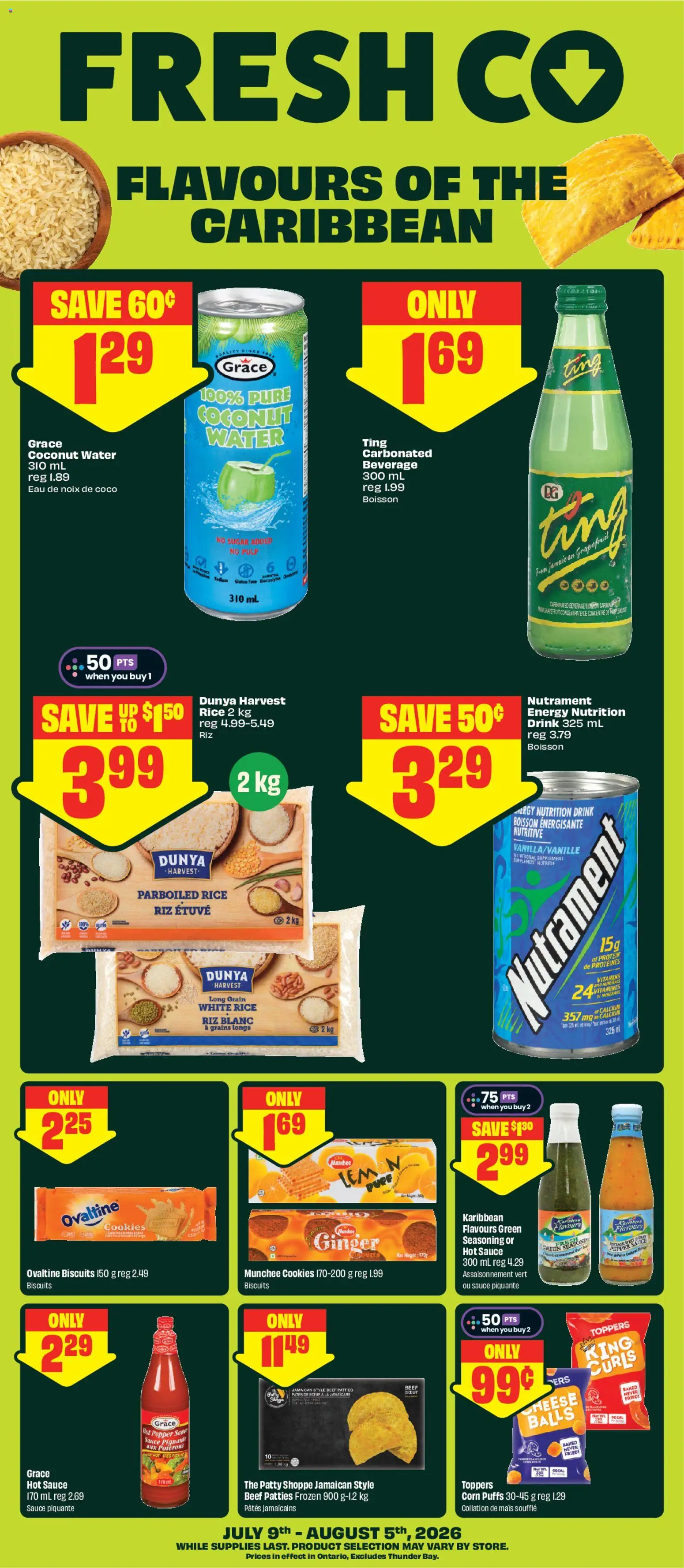 FreshCo flyer from Jul 9, 2026 > online preview catalogue cover