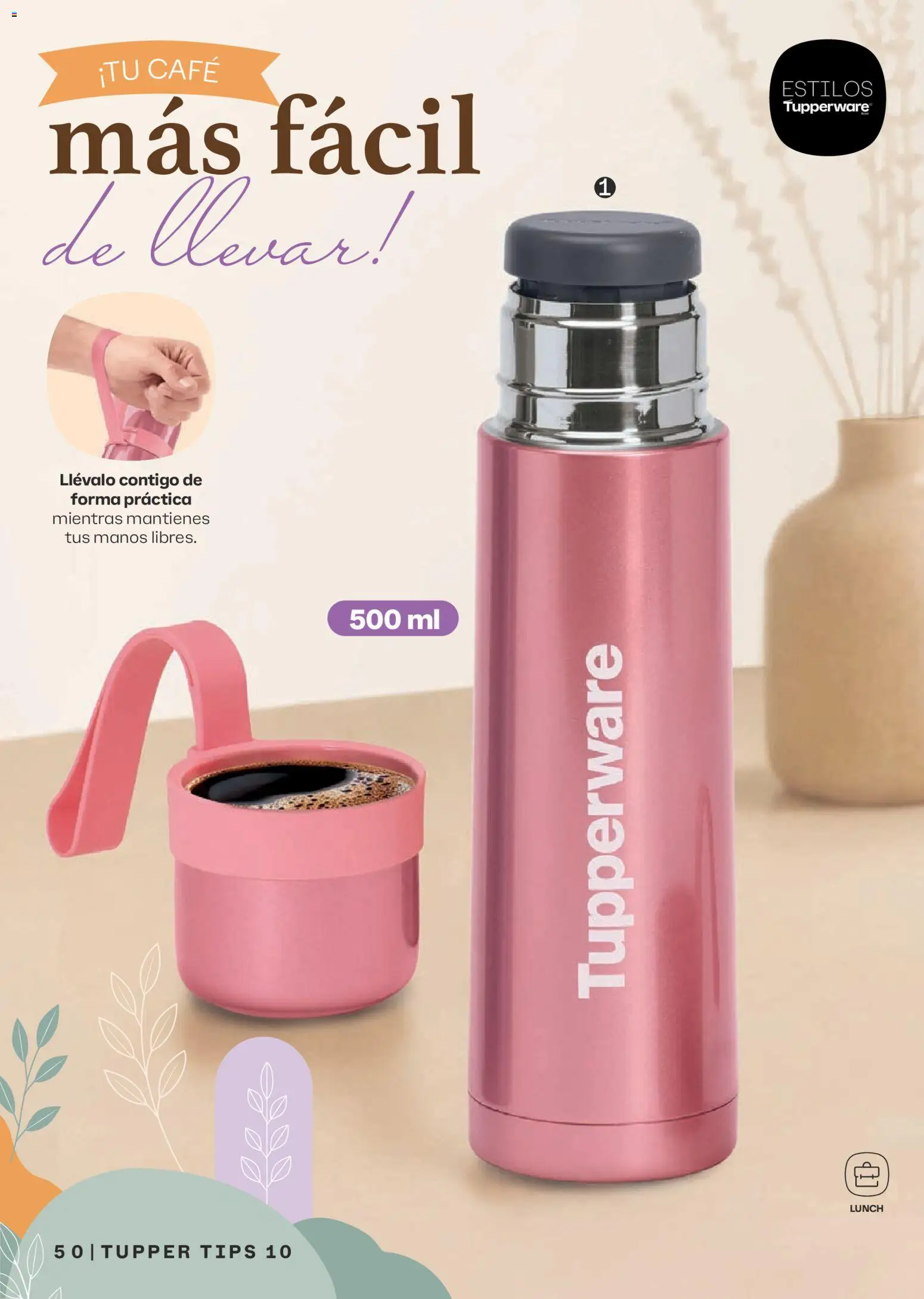 Nuevas ofertas de Tupperware válidas en toda la República Mexicana desde el 07/09/2026. ¡Encuentra las mejores ofertas en Tupperware catálogo! | Página: 50 | Productos: Café, Tupper