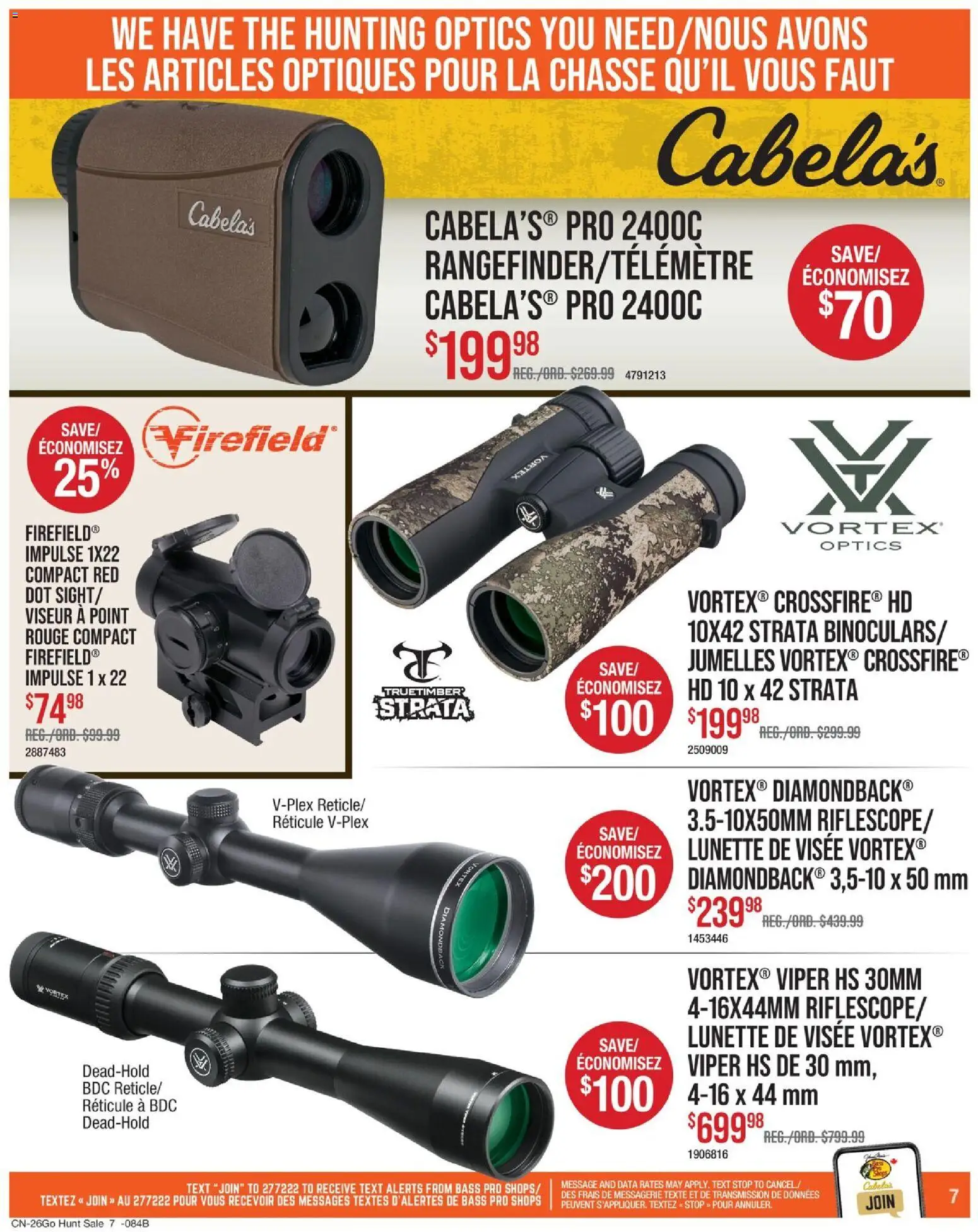 Cabelas flyer valid from Oct 22, 2026 | Page: 7