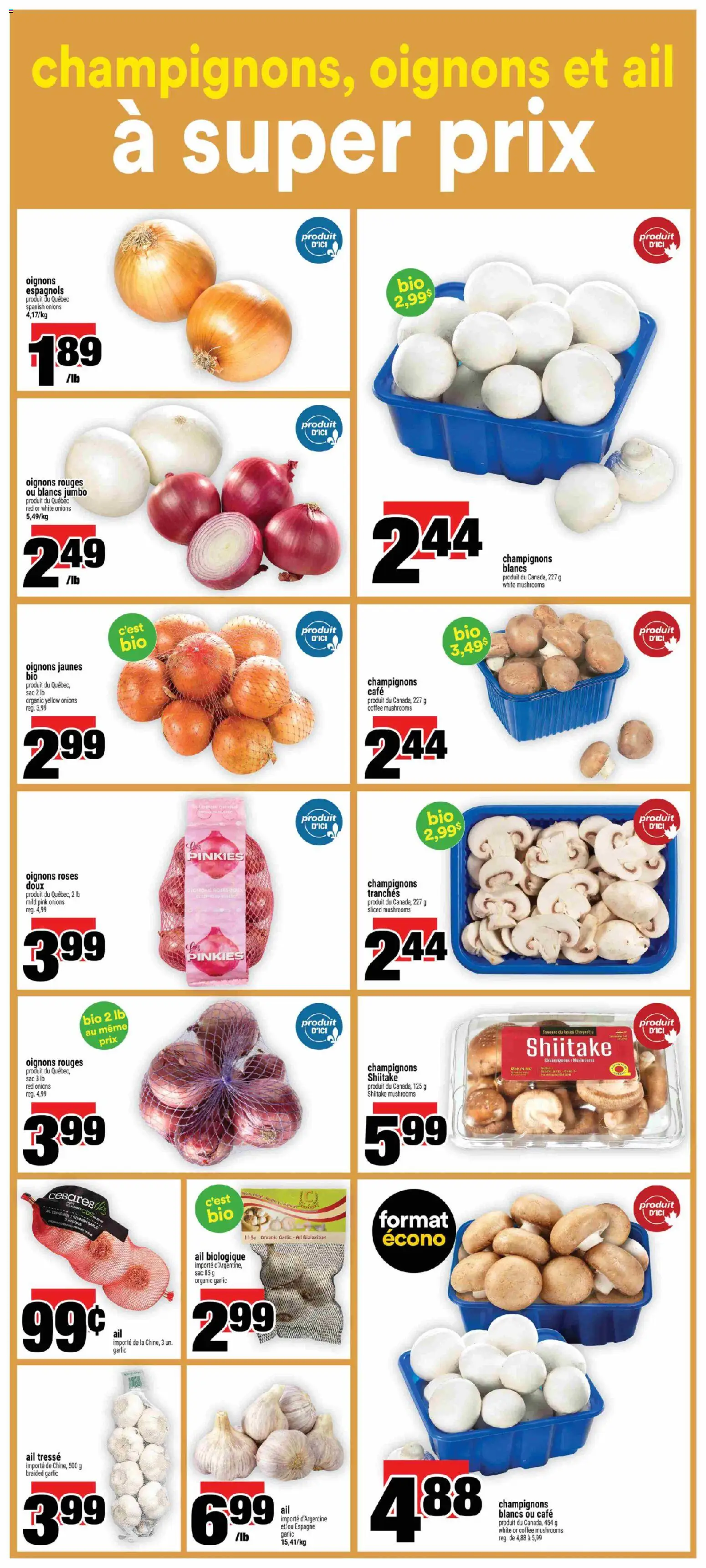 Super C flyer valid from Sep 10, 2026 | Page: 14 | Products: Shiitake mushrooms, Garlic, Mushrooms, Coffee