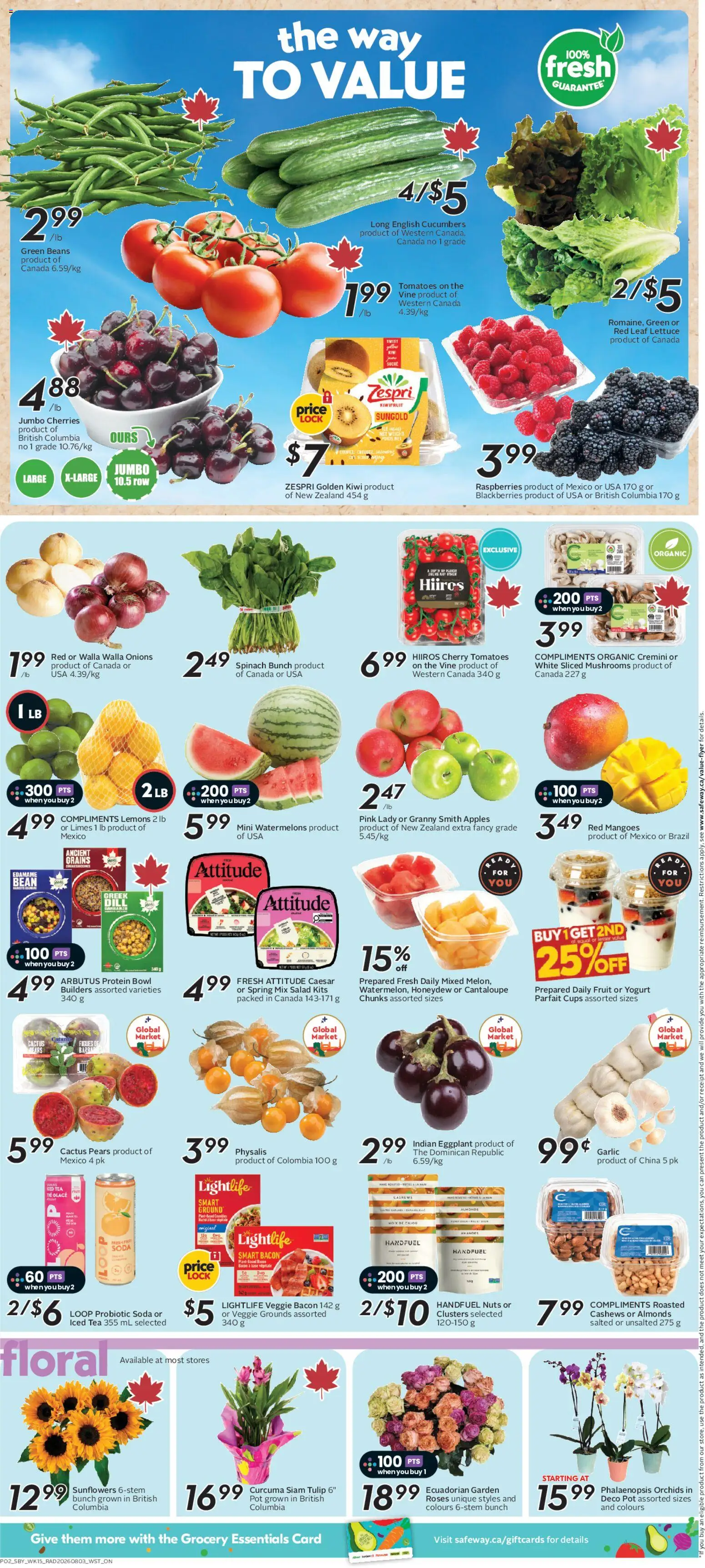 Safeway flyer valid from Aug 6, 2026 | Page: 5