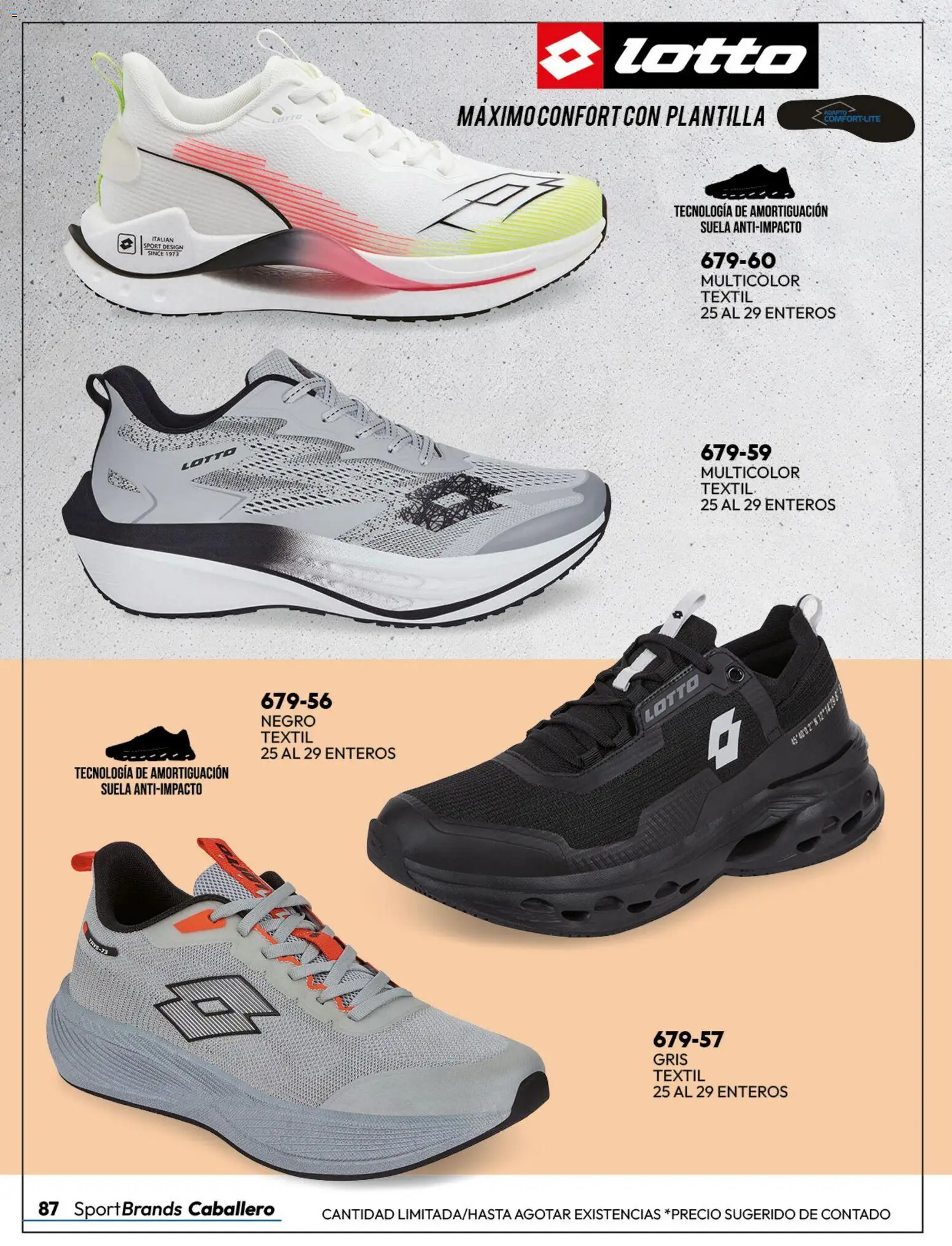 Nuevas ofertas de Cklass válidas en toda la República Mexicana desde el 08/07/2026. ¡Encuentra las mejores ofertas en Cklass catálogo Sportbrands dama! | Página: 235