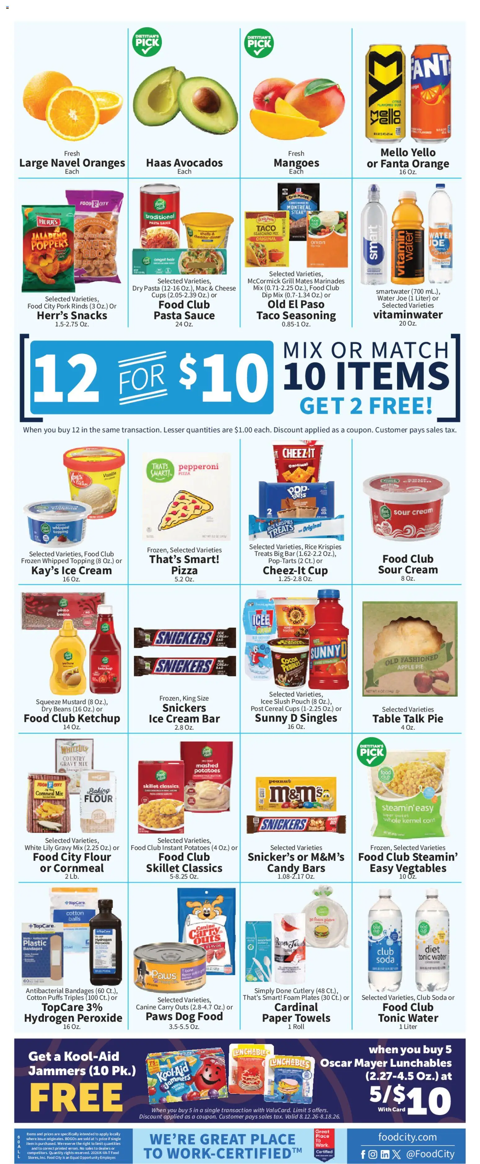 Food City Weekly Ad - valid from 08/12/2026 | Page: 8