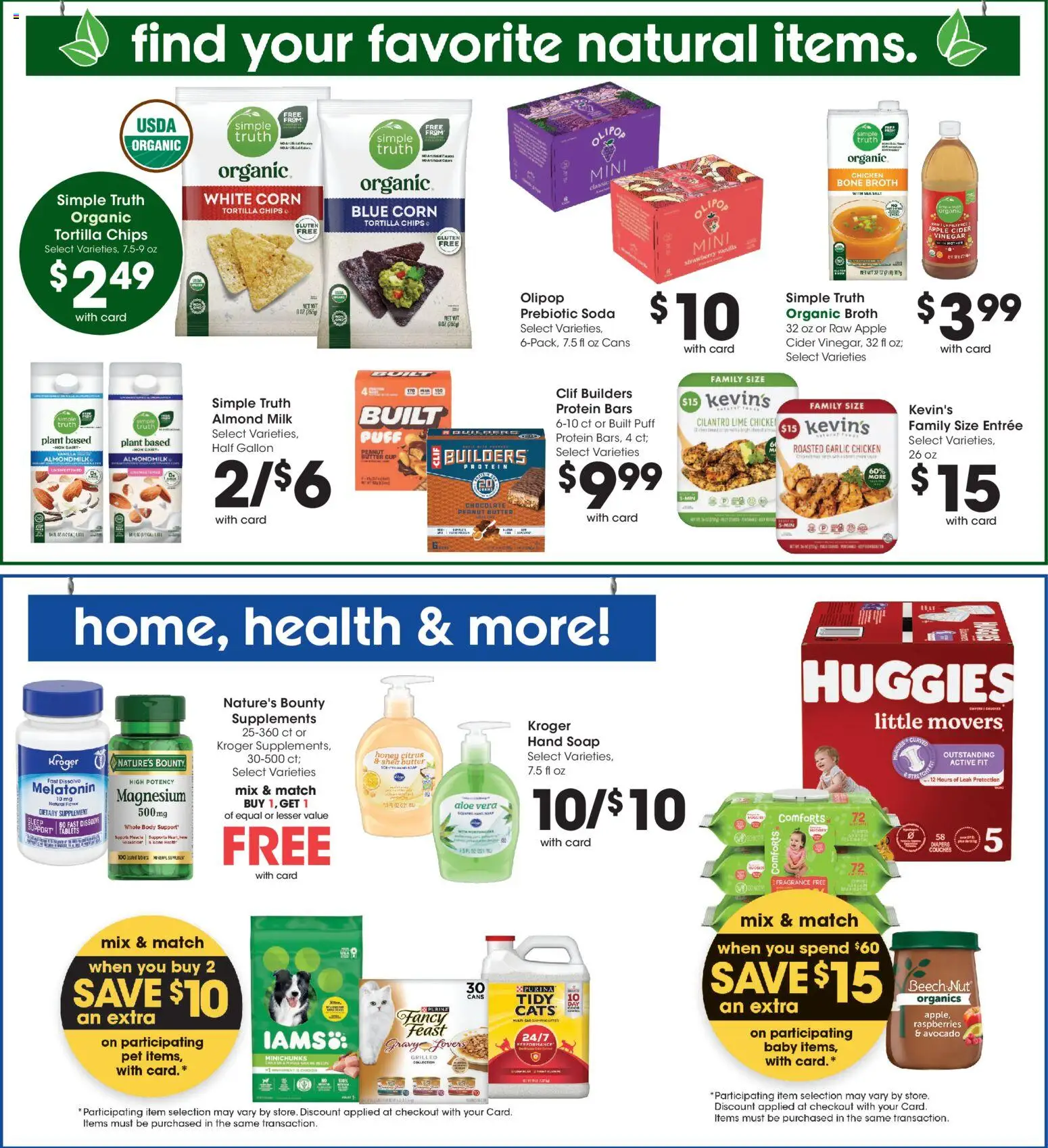 Mariano's Weekly Ad - valid from 09/30/2026 | Page: 11 | Products: Corn, Chicken, Protein, Avocado