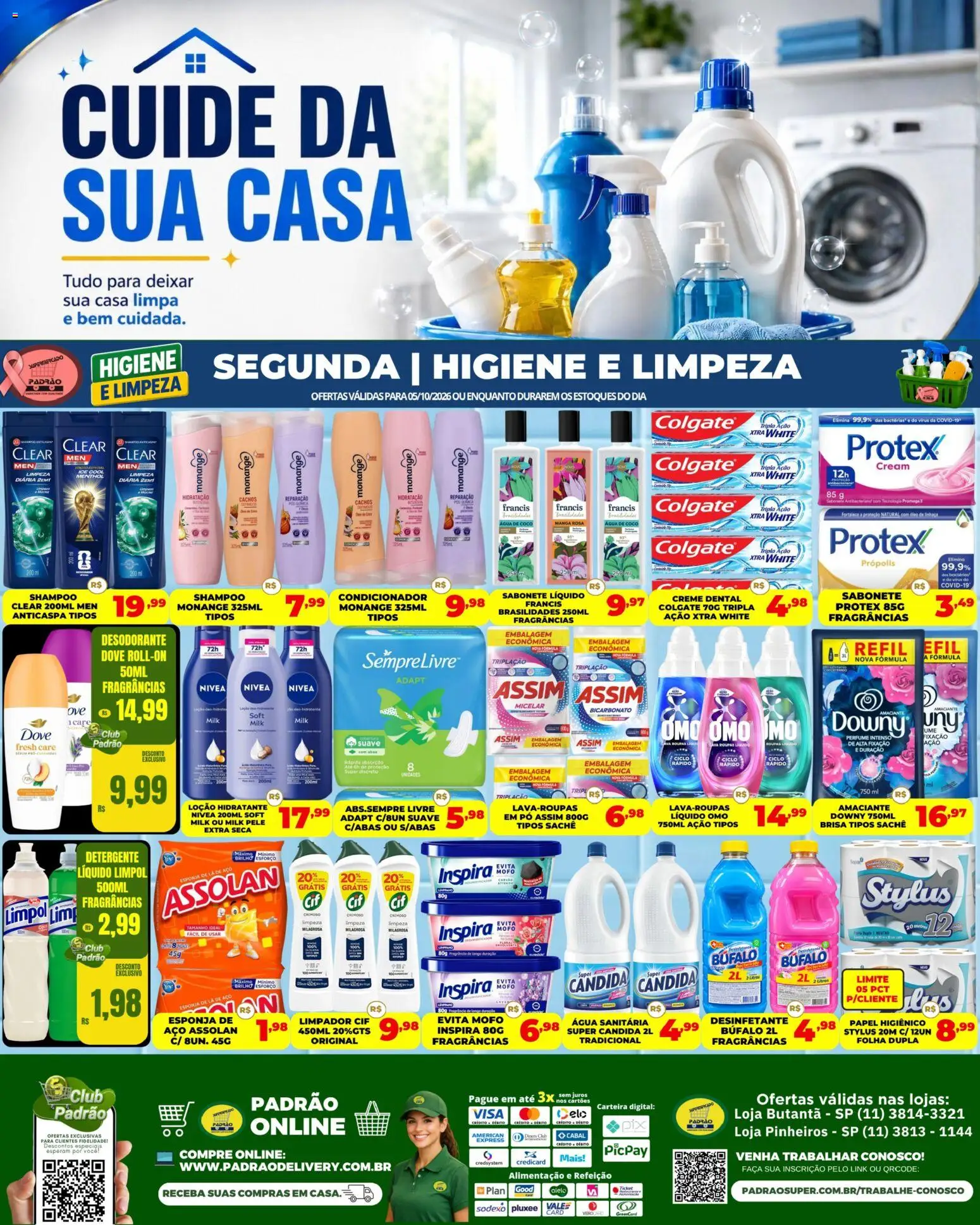 Supermercado Padrão Folheto - válido de 05/10/2026 | Página: 1