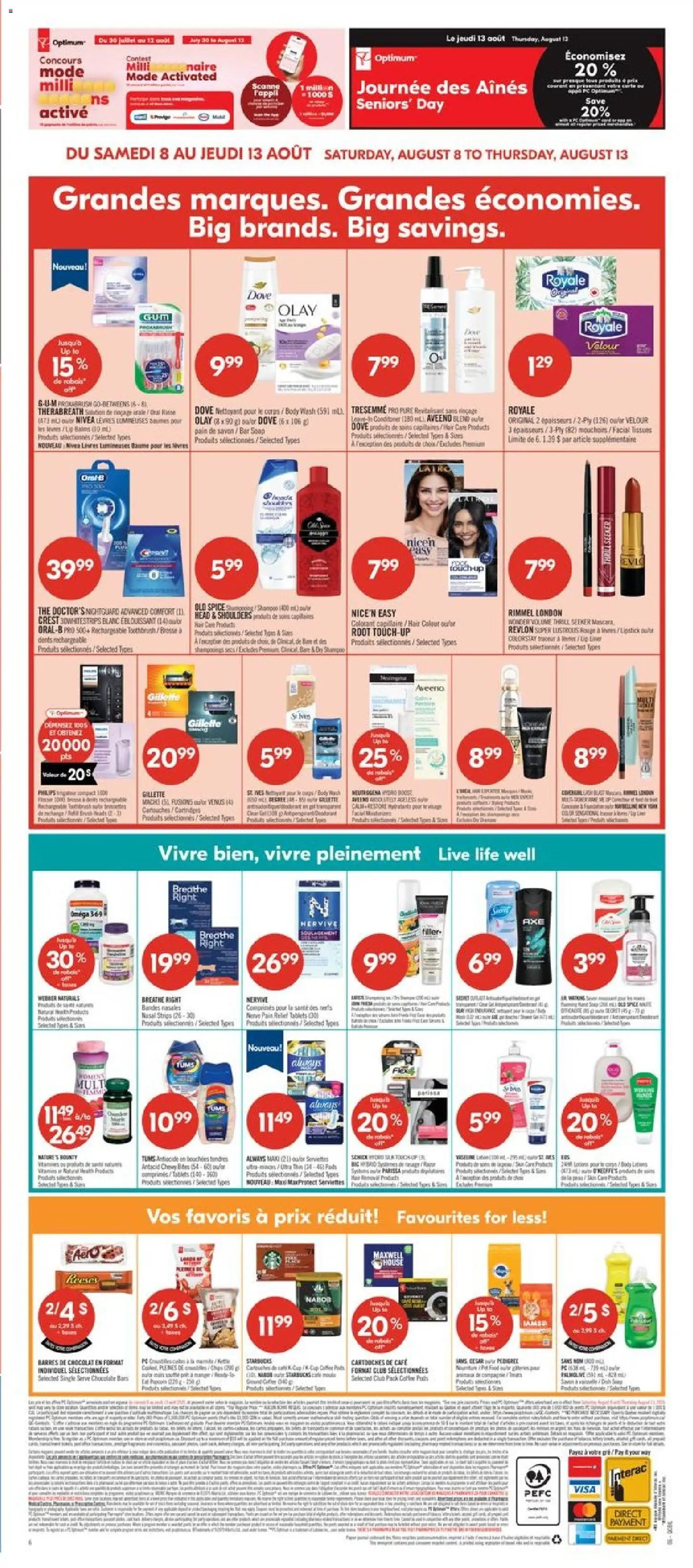 Pharmaprix flyer valid from Aug 7, 2026 | Page: 3