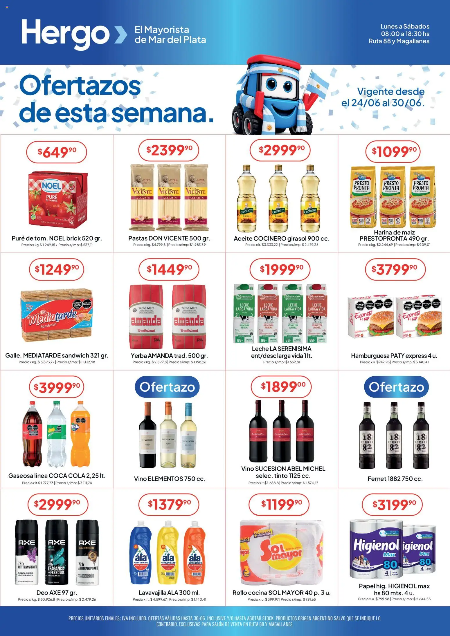 Hergo catálogo │ válido desde el 24/06/2026 | Página: 1 | Productos: Harina, Fragancia, Maiz, Vino