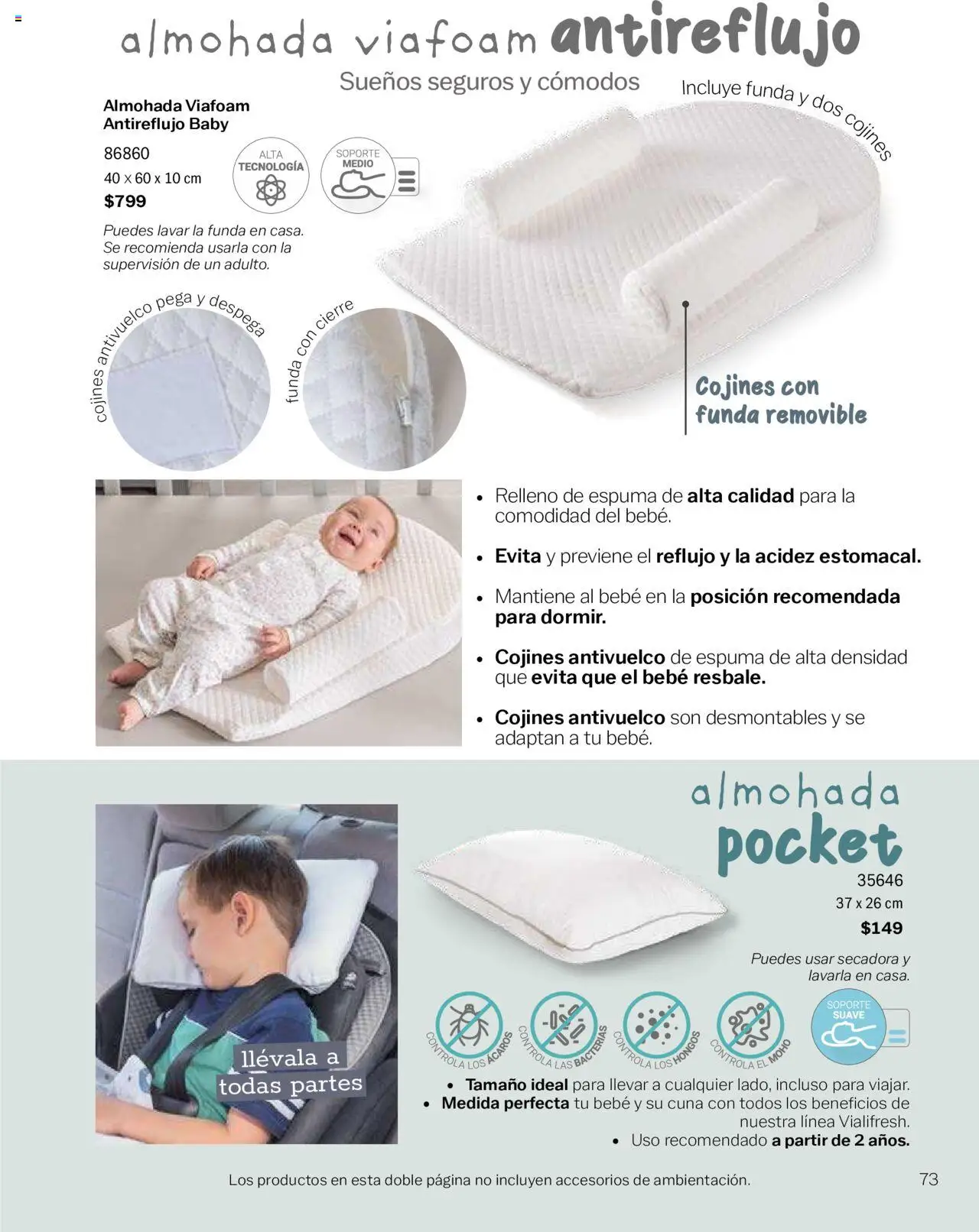 Nuevas ofertas de Vianney válidas en toda la República Mexicana desde el 15.08.2025. ¡Encuentra las mejores ofertas en Vianney - Catálogo Bebé! | Página: 75 | Productos: Secadora, Espuma, Funda, Cuna