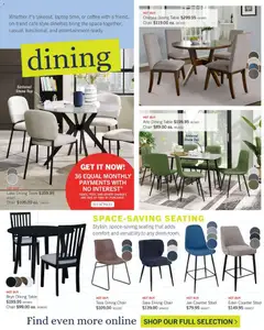 Preview of The Brick flyer - Back to class from shop The Brick valid from Jul 16, 2026 | Page: 14 | Products: Table, Chair, Coffee