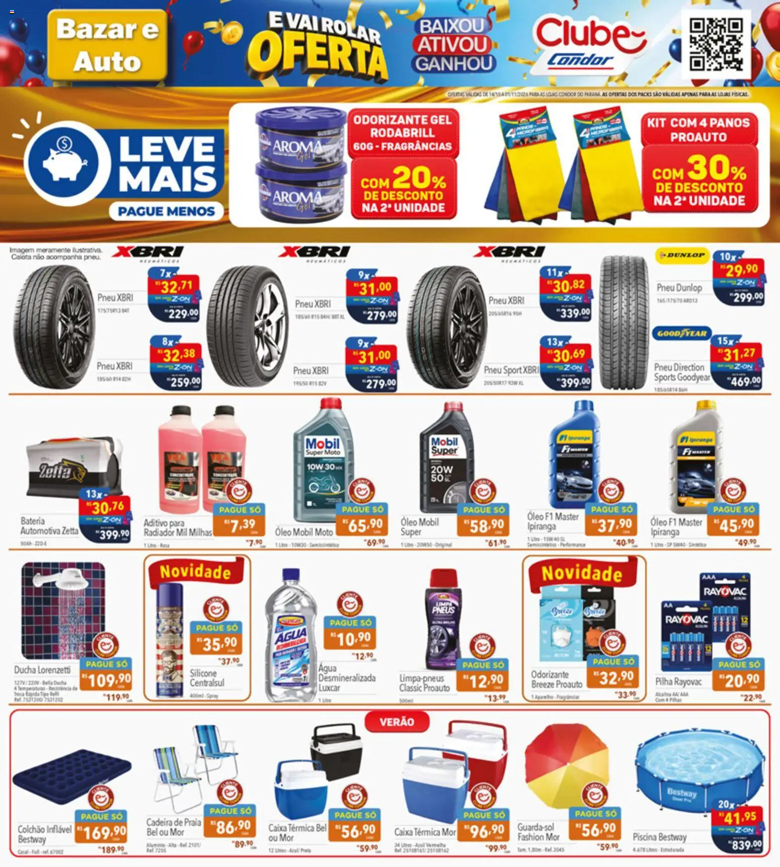 Supermercados Condor Folheto - válido de 14/10/2026 | Página: 28