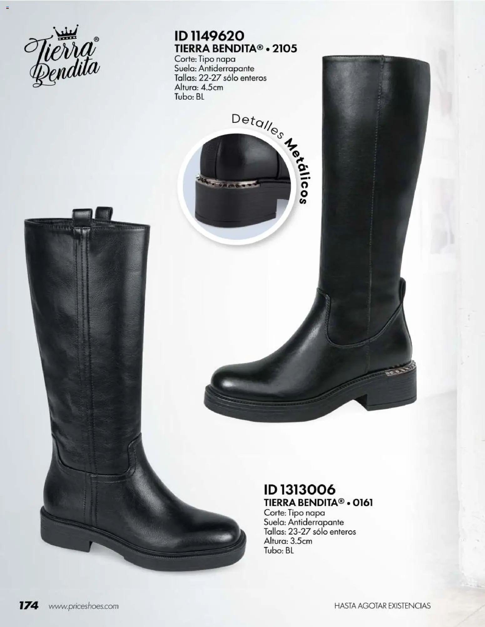 Nuevas ofertas de Price Shoes válidas en toda la República Mexicana desde el 18/07/2026. ¡Encuentra las mejores ofertas en Price Shoes catálogo Botas! | Página: 174