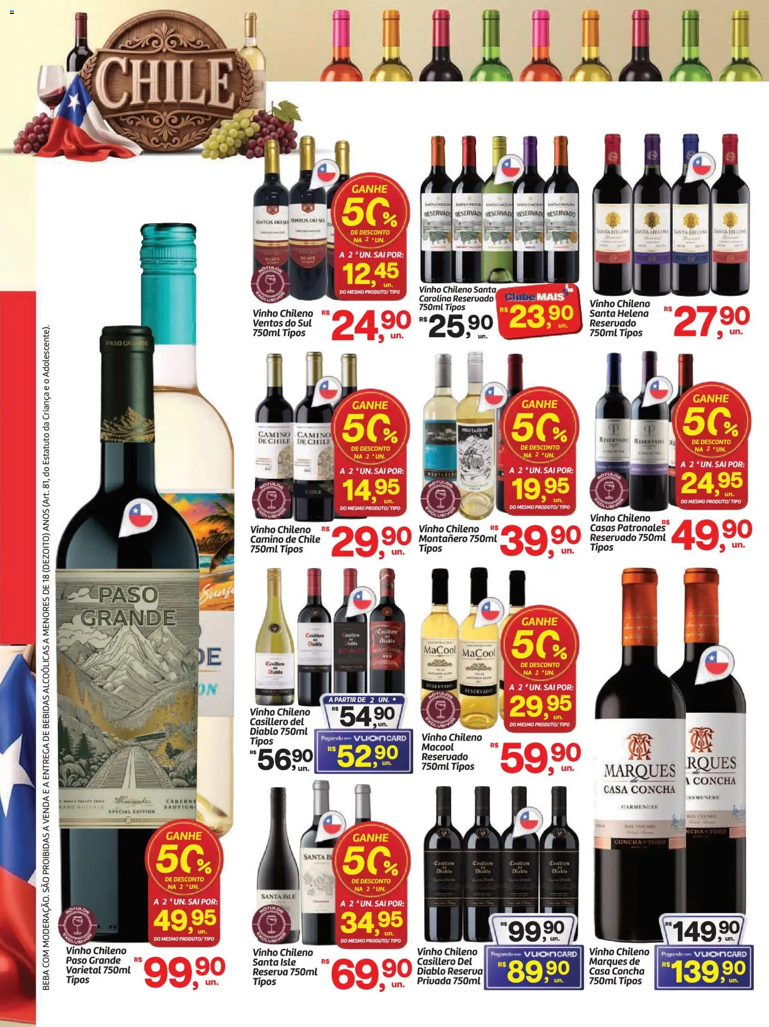 Fort Atacadista Folheto - válido de 25.05.2026 | Página: 4 | Produtos: Vinho