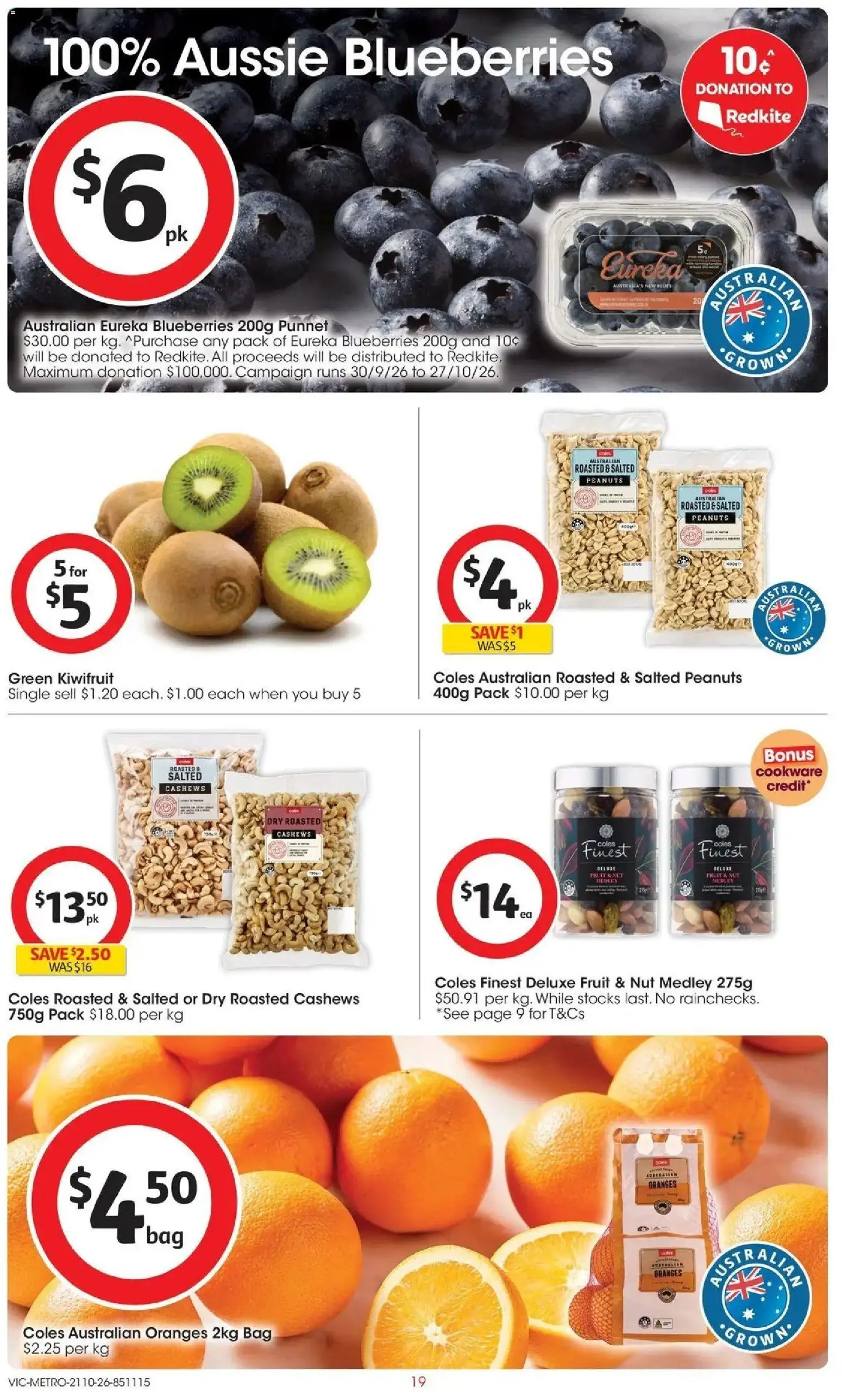 ﻿Coles catalogue valid from 21/10/2026 > Online Australia | Page: 19