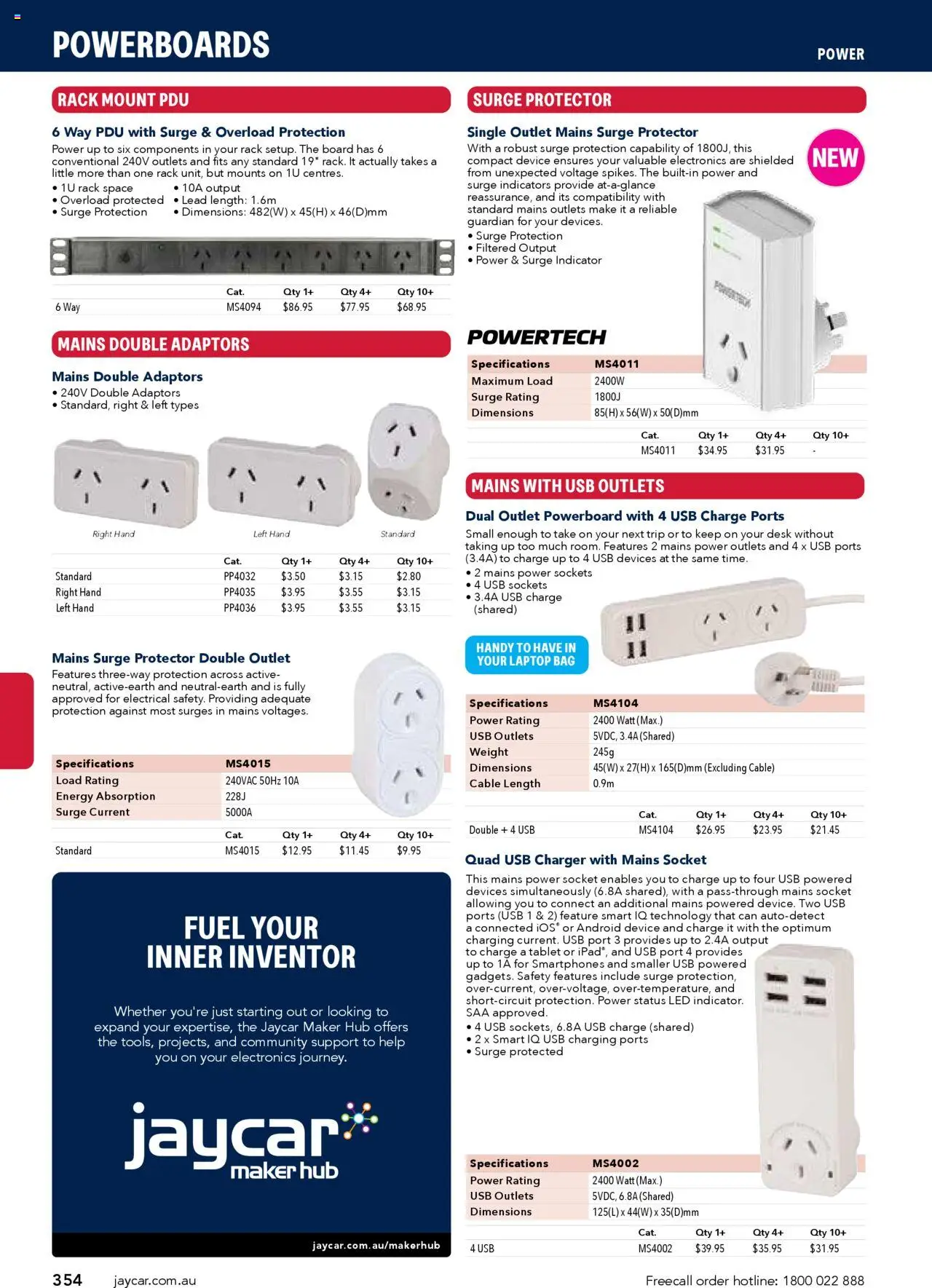 Jaycar catalogue - valid from 09/07/2025 | Page: 354 | Products: Desk, Device, Tablet, Bag
