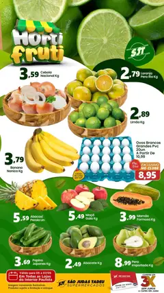 São Judas Tadeu ofertas Hortifruti - Pré-Visualização do folheto da loja São Judas Tadeu, válido de 05.05.2026