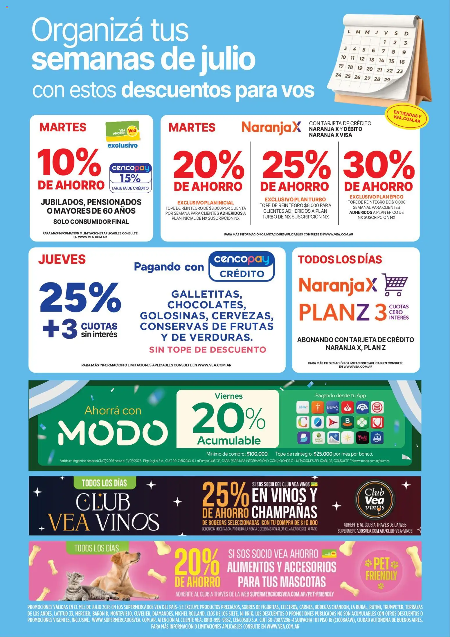 Vea - Fin de semana de ahorro │ válido desde el 24/07/2026 | Página: 8