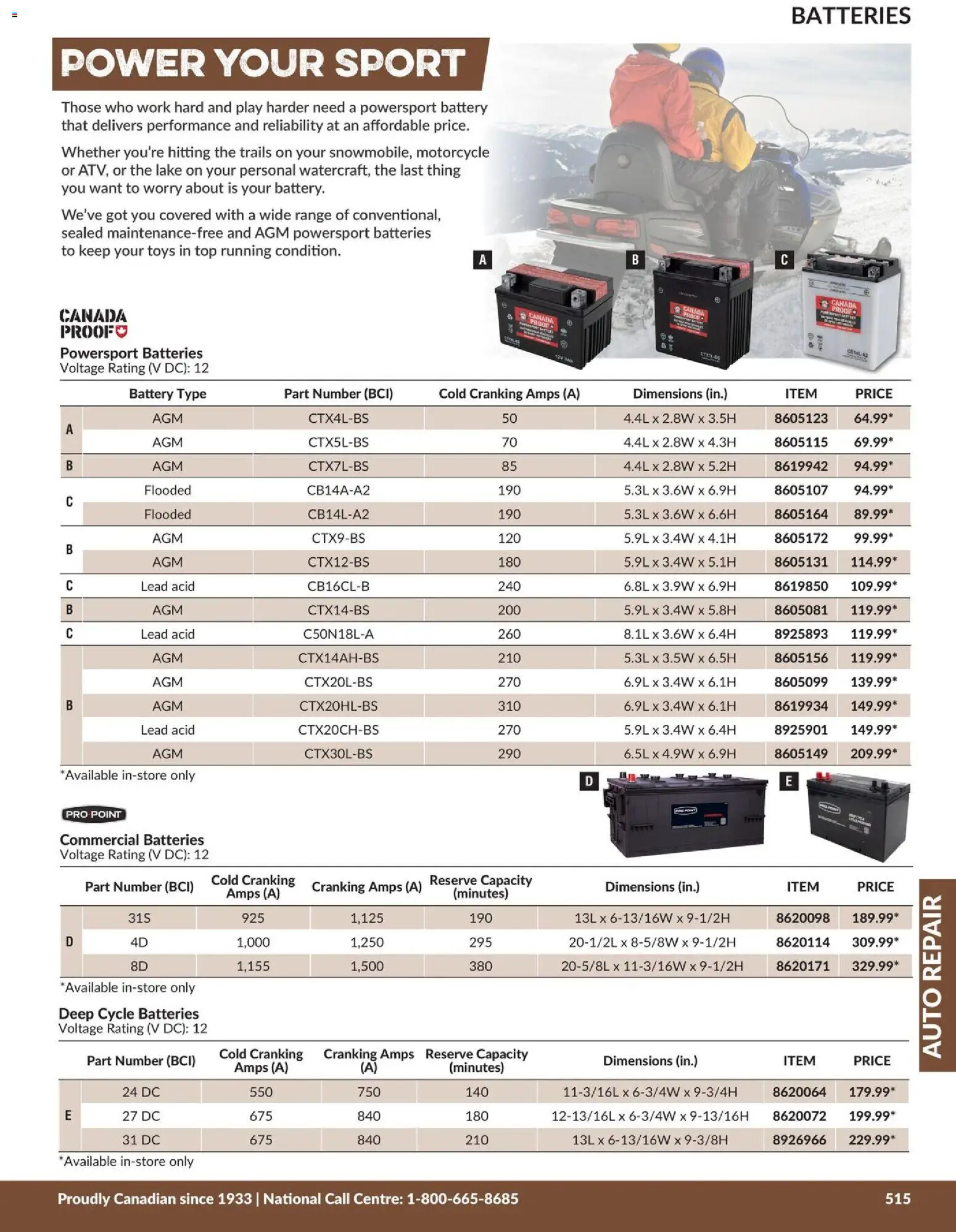 Princess Auto flyer valid from 21.04.2026 | Page: 52 | Products: Battery