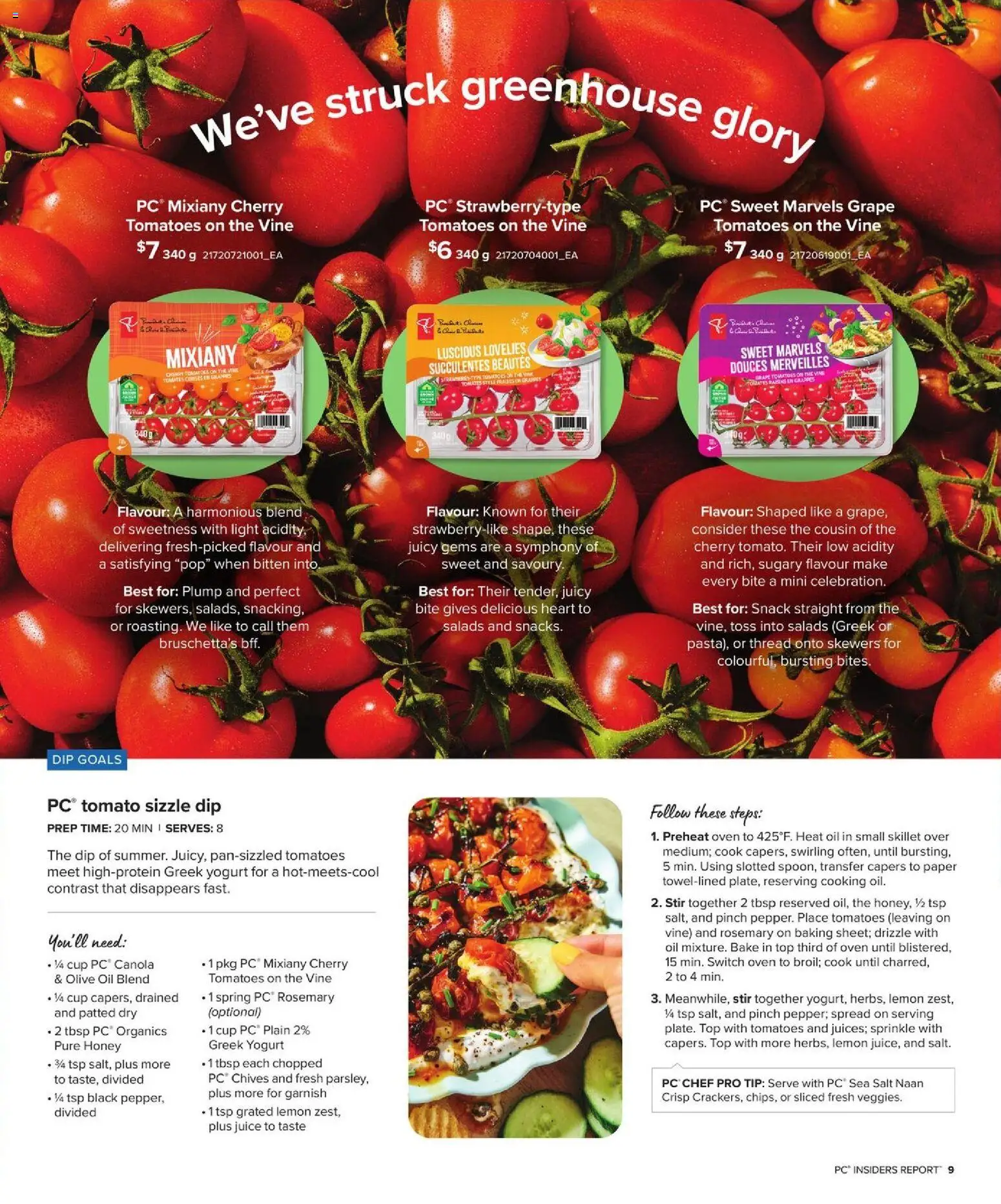 No Frills flyer valid from 14.05.2026 | Page: 9 | Products: PC, Yogurt, Oil, Tomatoes