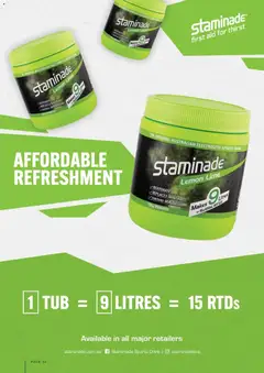 Preview of Foodworks Magazine - valid from 01/10/2026 | Page: 30 | Products: Powder, Lemon, Lime, Sports drink