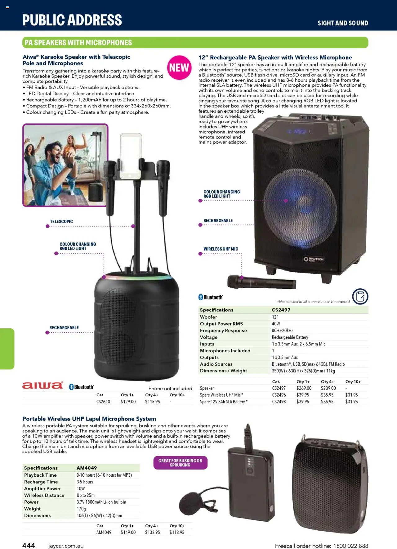 Jaycar catalogue - valid from 09/07/2025 | Page: 444 | Products: Light, LED light, Digital, Portable