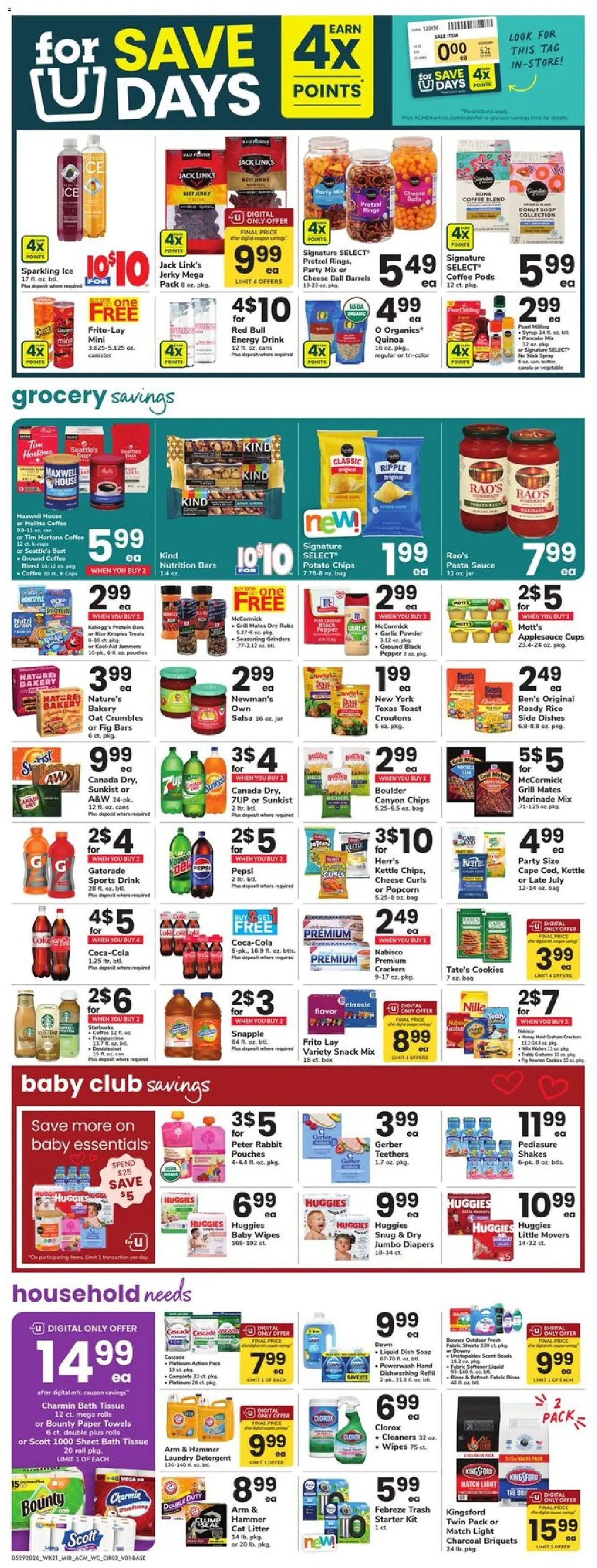 Acme Weekly Ad - PA - valid from 29.05.2026 | Page: 3 | Products: Powder, Soap, Detergent, Grill