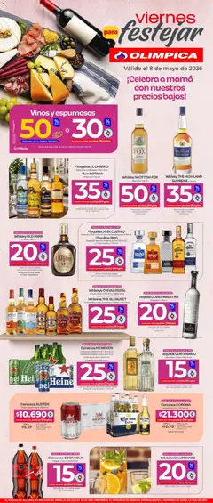 Olímpica - Viernes para festejar -  Vista previa de la revista de la tienda Olímpica valido desde el 08.05.2026