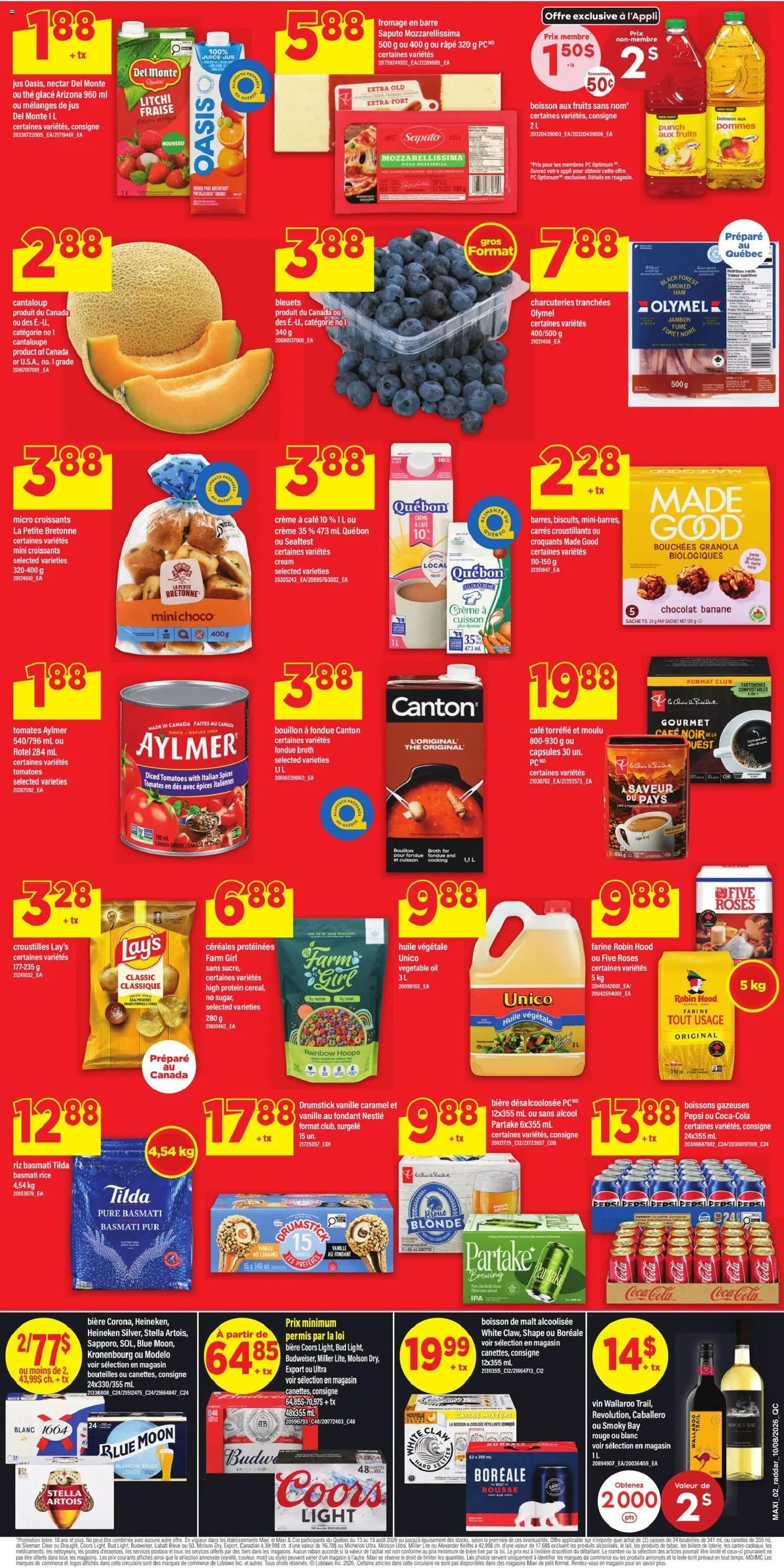 Maxi flyer valid from Aug 13, 2026 | Page: 2