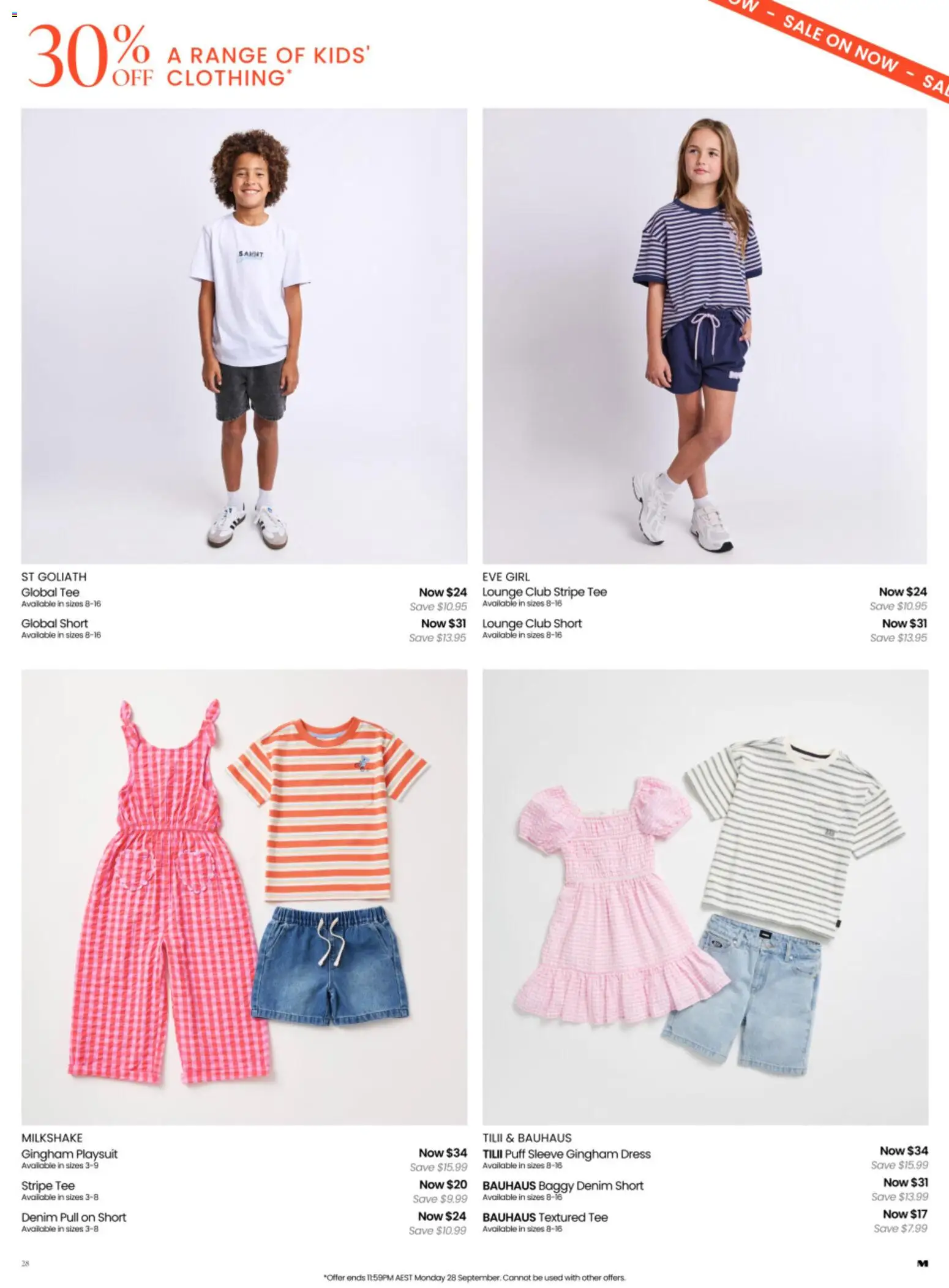 Myer catalogue - valid from 09/09/2026 | Page: 28 | Products: Denim, Playsuit, Dress
