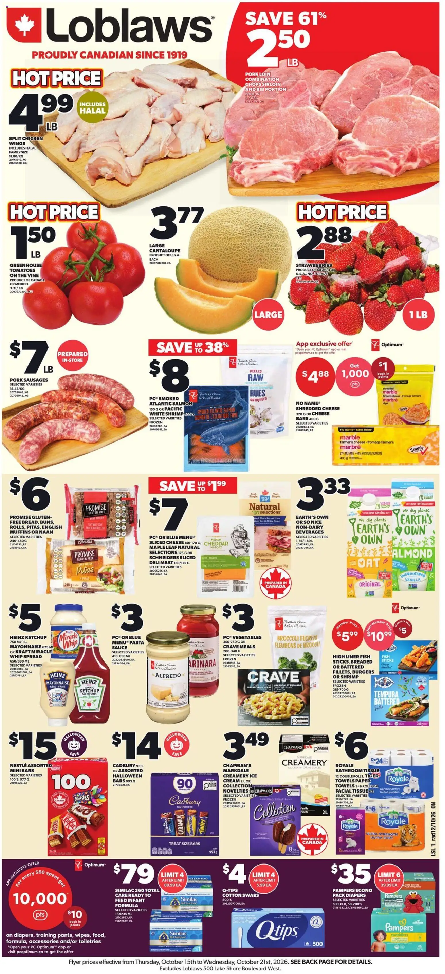 Loblaws flyer valid from Oct 15, 2026 | Page: 1