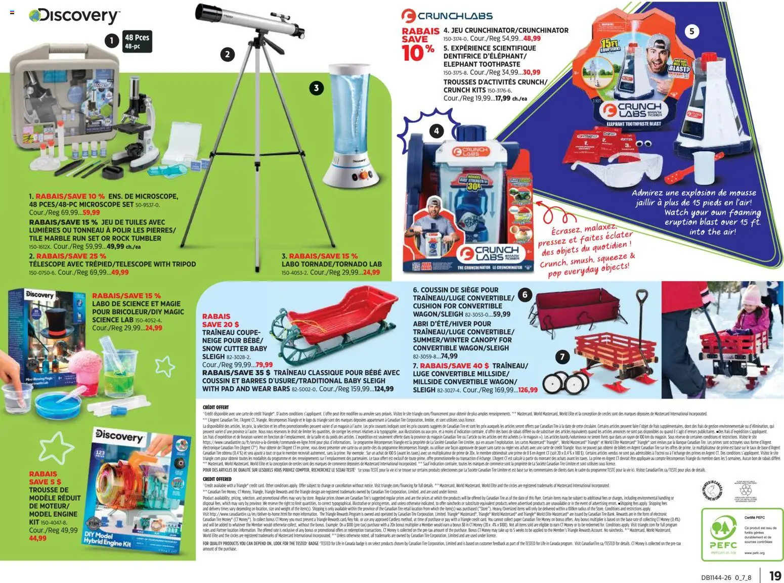 Canadian Tire flyer valid from Oct 29, 2026 | Page: 19