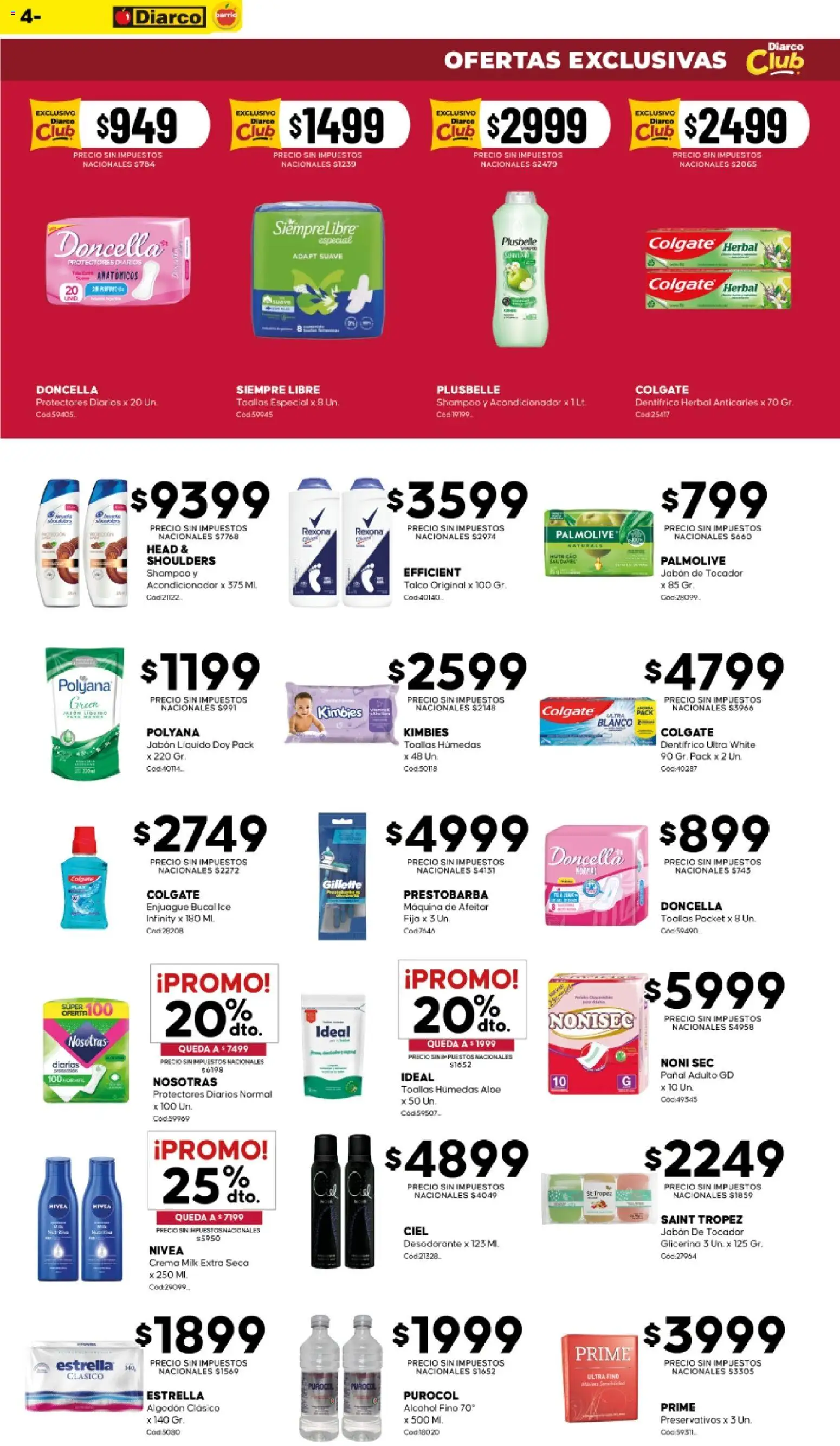 Diarco - Ofertas │ válido desde el 05/10/2026 | Página: 4