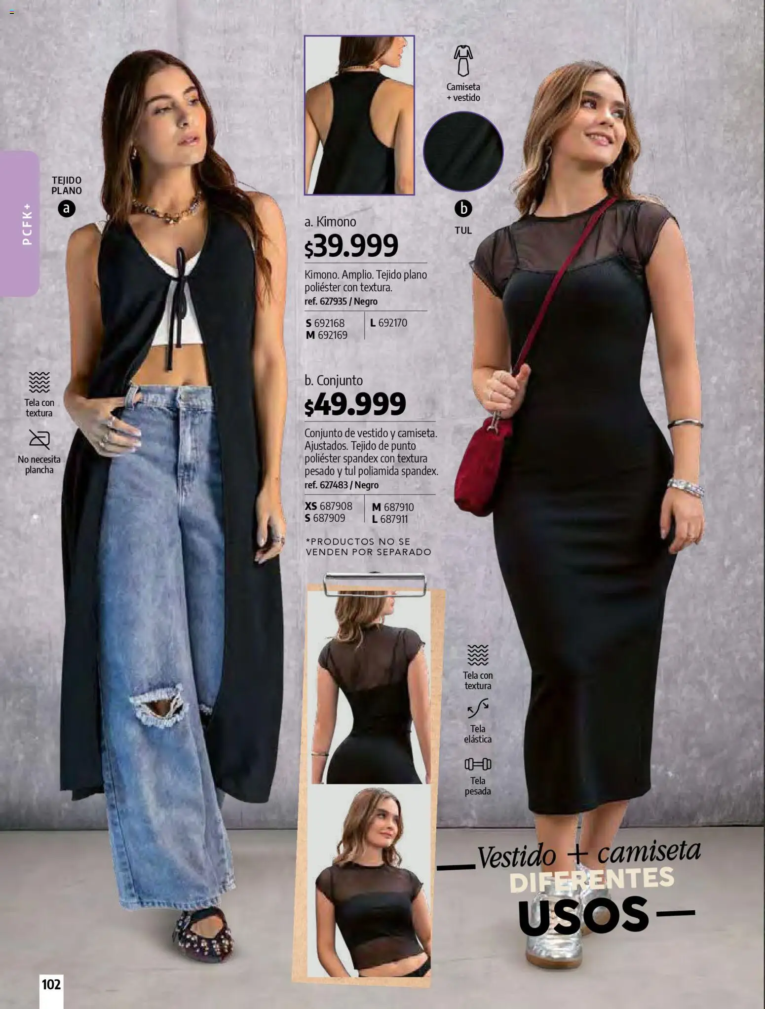 Pacifika revista - valida desde el 01.03.2026 | Página: 104 | Productos: Plancha, Camiseta, Vestido, Conjunto