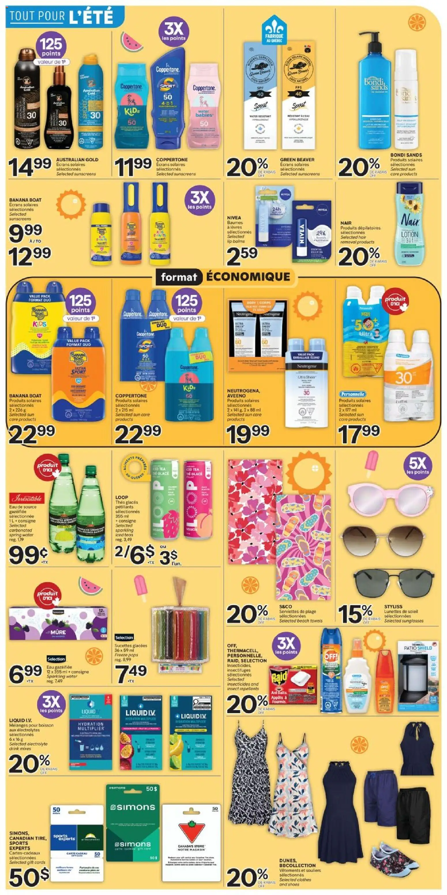 Brunet flyer valid from Jun 25, 2026 | Page: 3 | Products: Tea, Shoes, Clothes